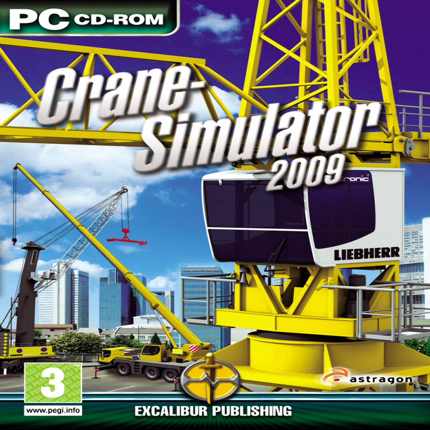 Crane Simulator 2009 - pedn CD obal