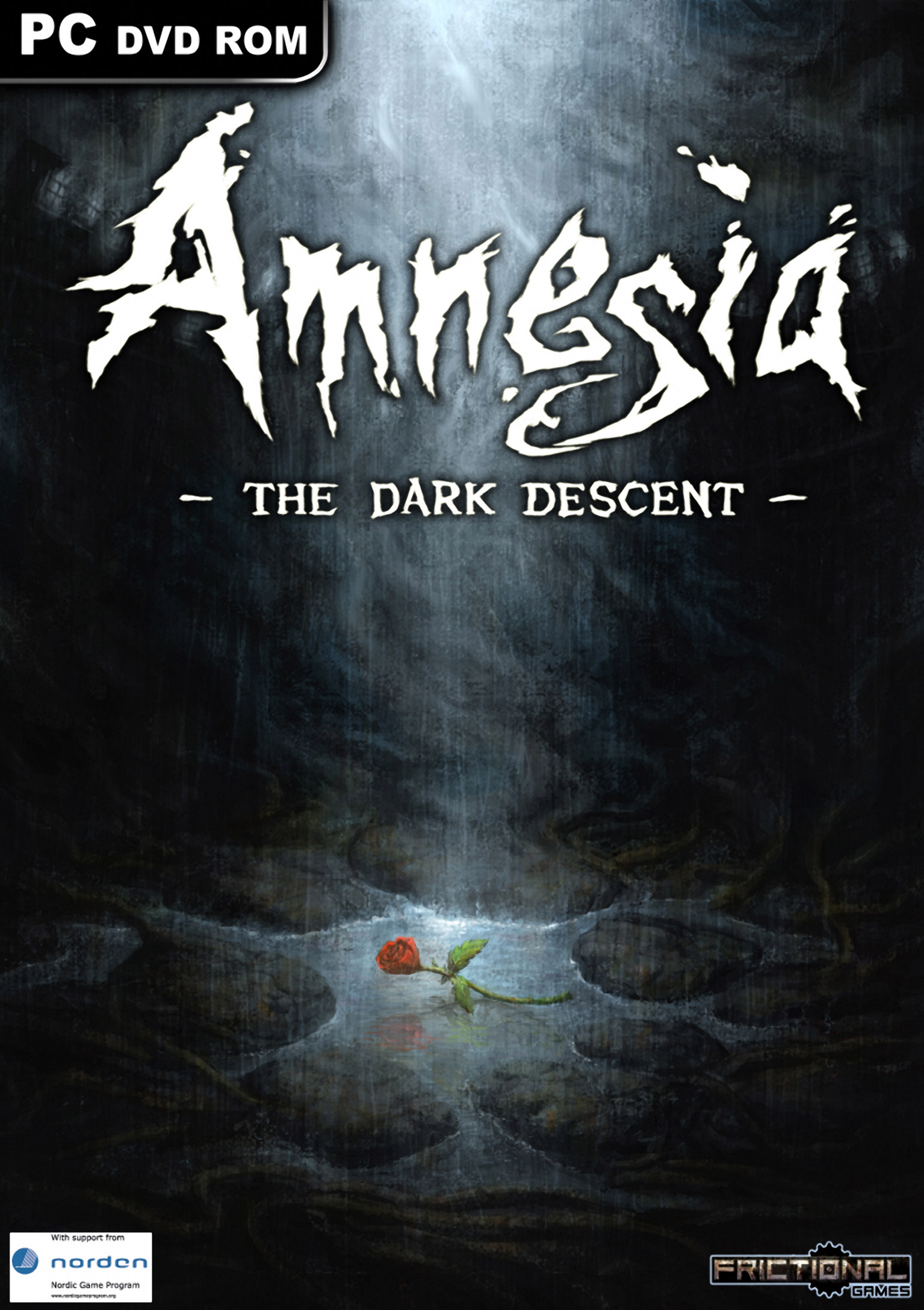 Amnesia: The Dark Descent - pedn DVD obal