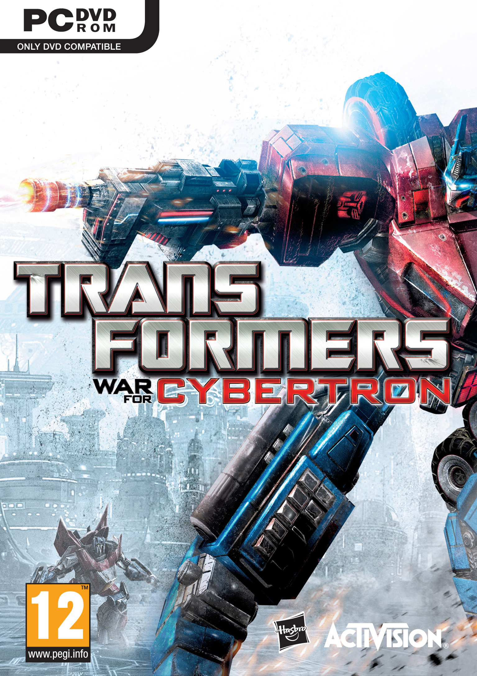 Transformers: War for Cybertron - pedn DVD obal