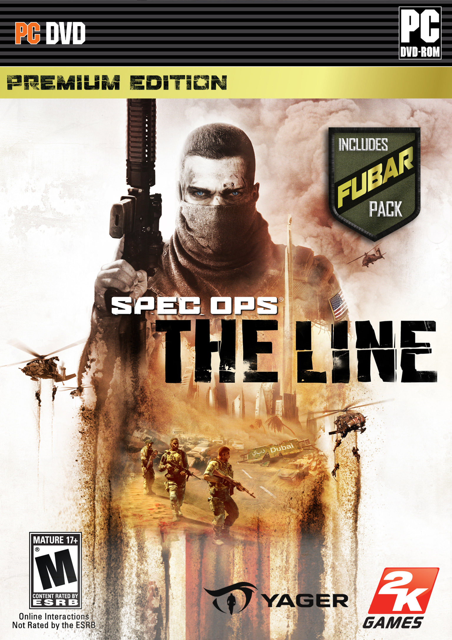 Spec Ops: The Line - pedn DVD obal 2