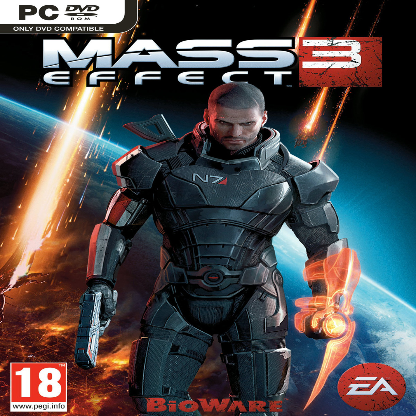 Mass Effect 3 - pedn CD obal