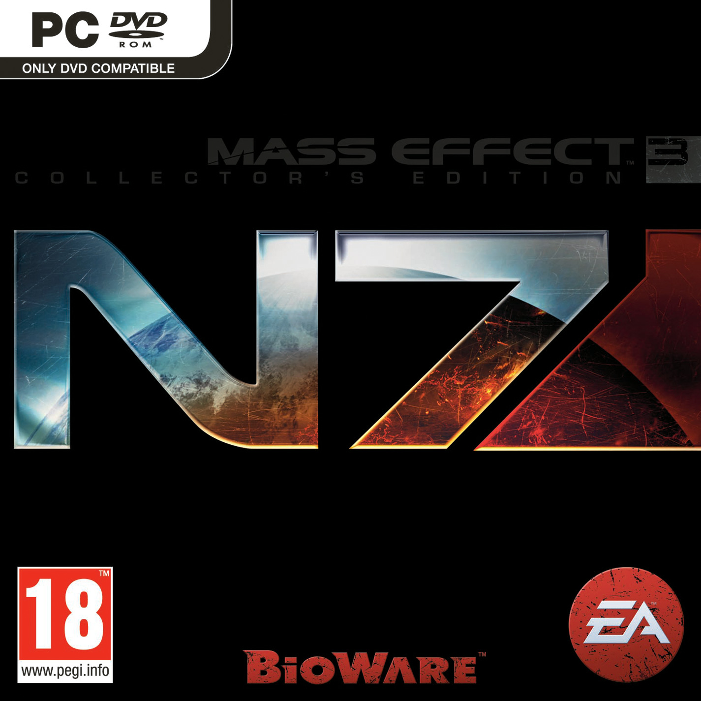 Mass Effect 3 - pedn CD obal 2