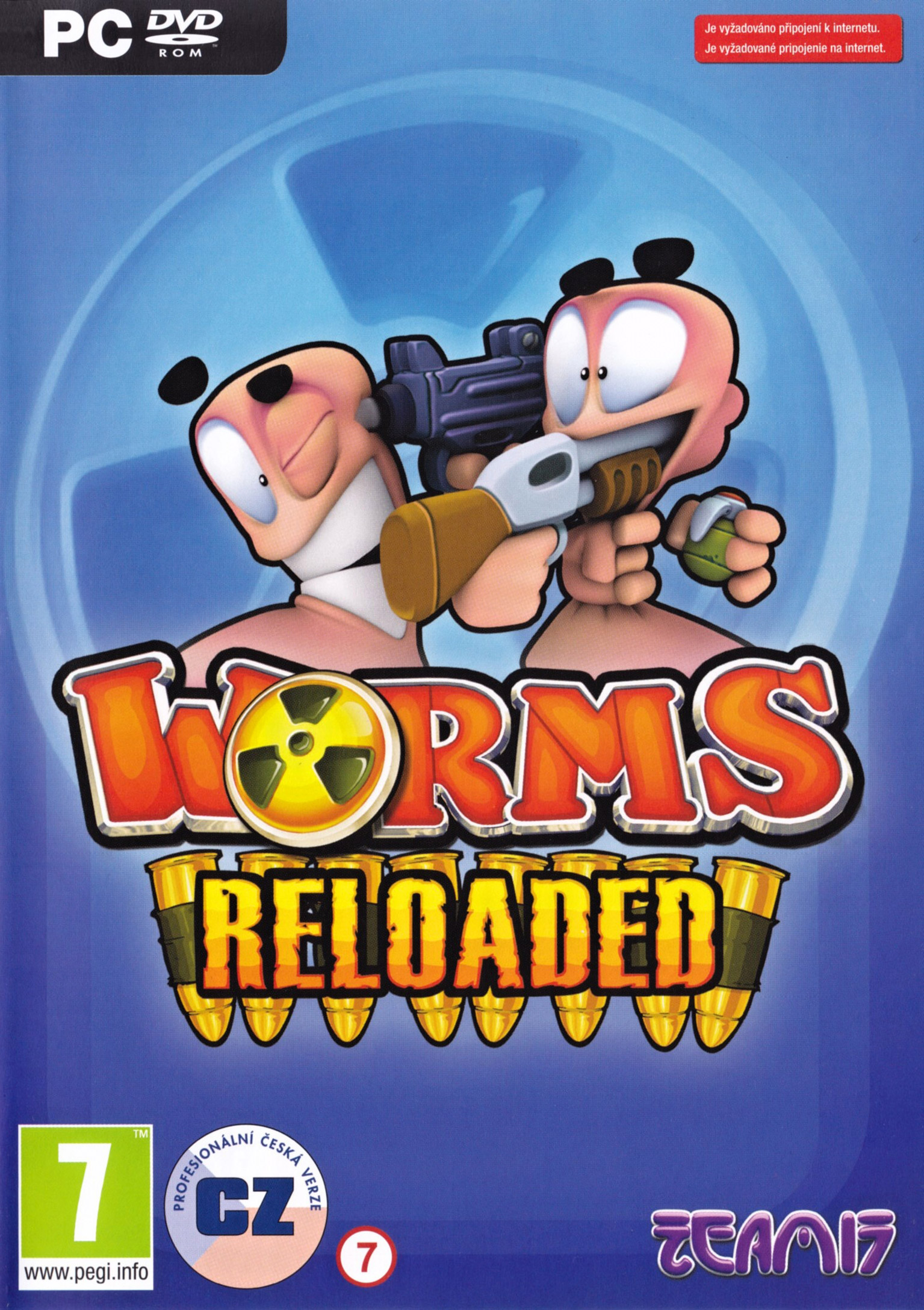 Worms Reloaded - pedn DVD obal