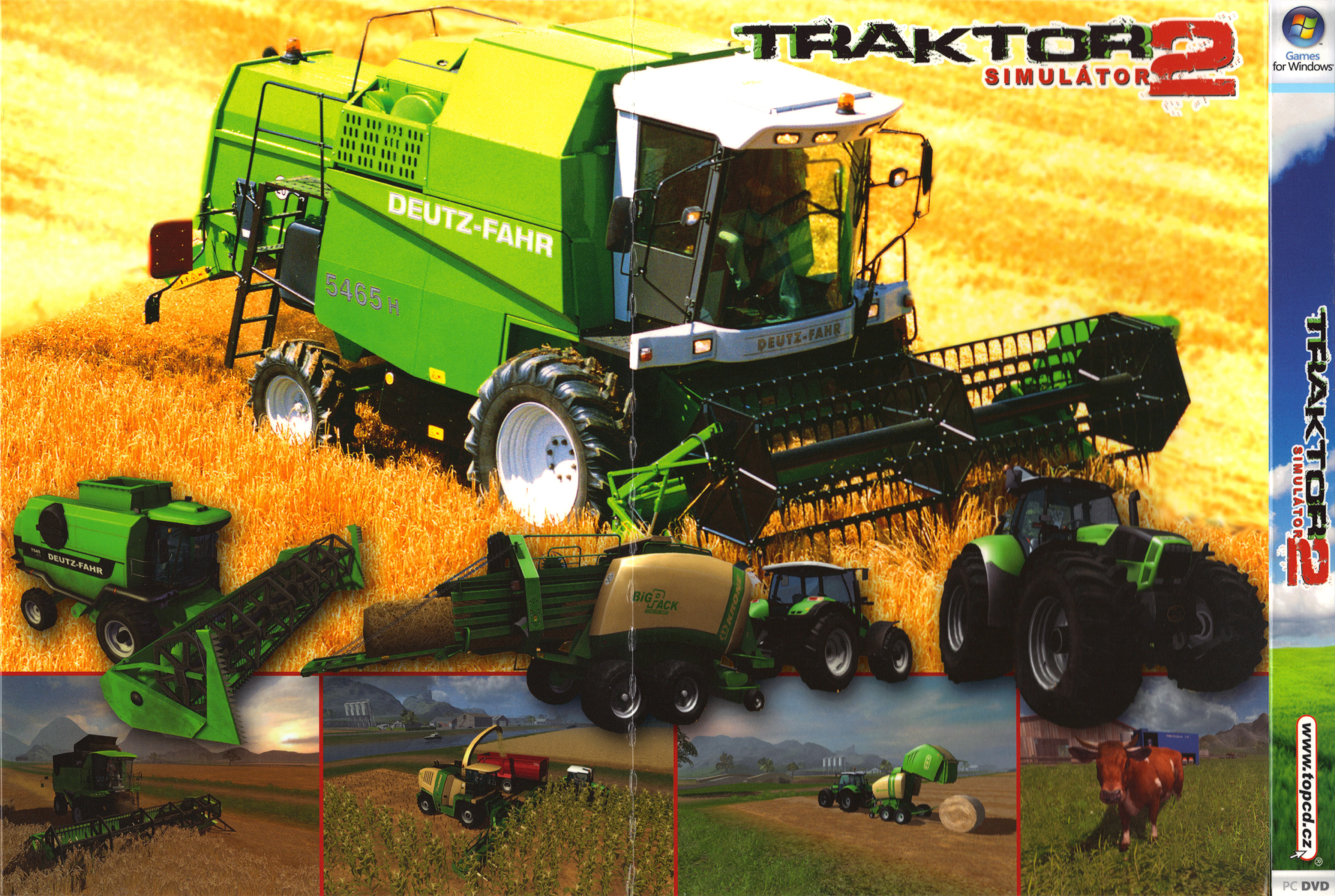 Farming Simulator 2011 - pedn vnitn CD obal