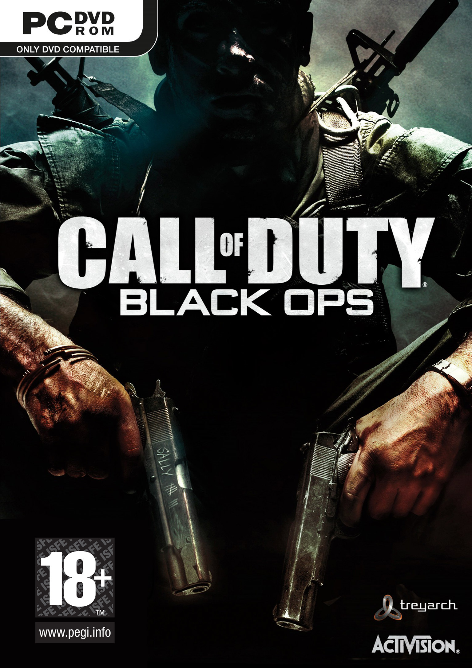Call of Duty: Black Ops - pedn DVD obal