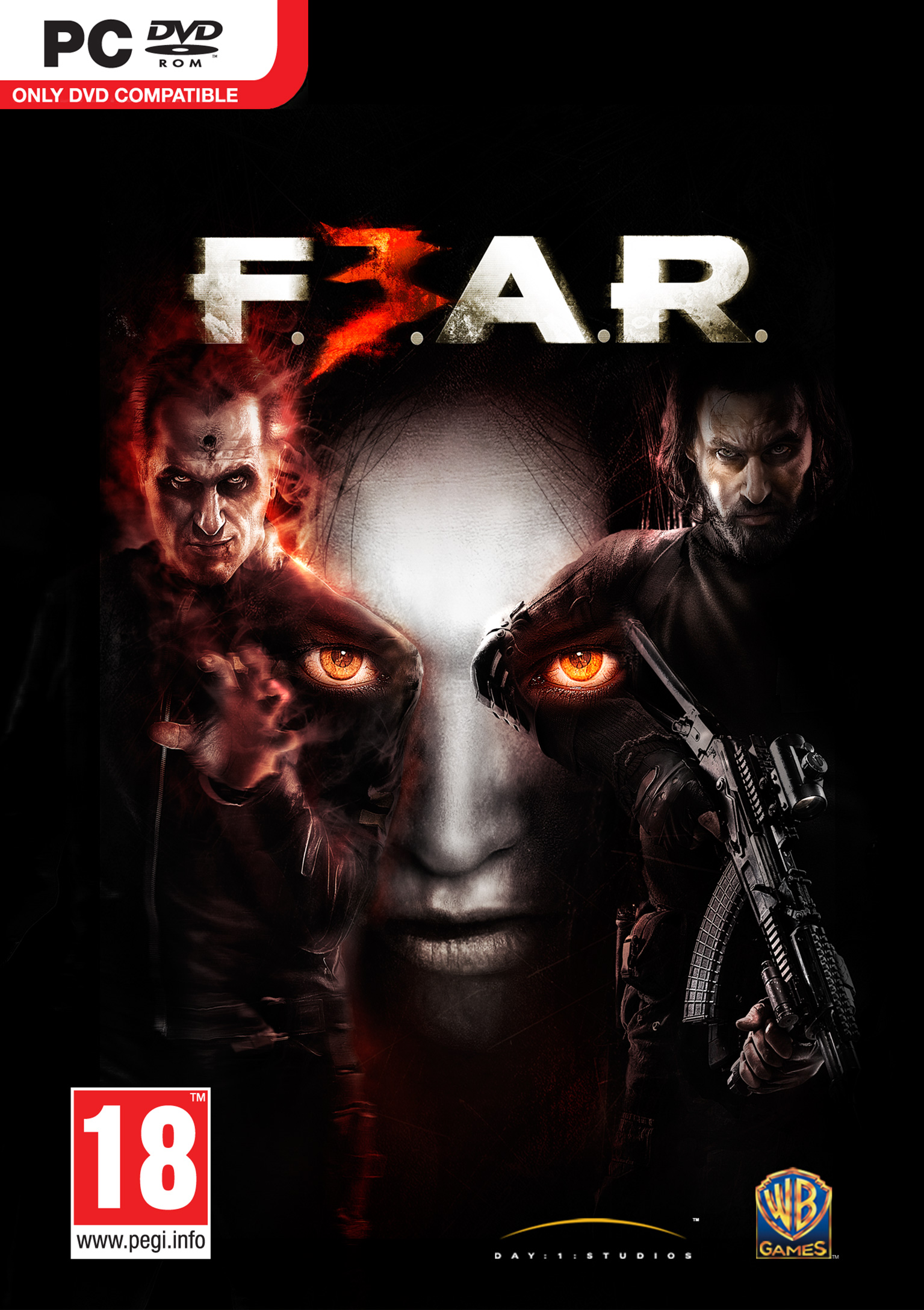 F.E.A.R. 3 - pedn DVD obal