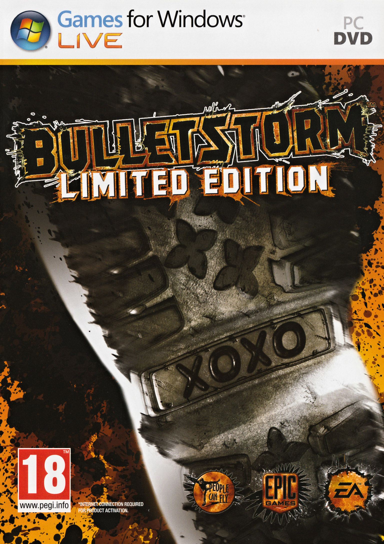 Bulletstorm - pedn DVD obal 2