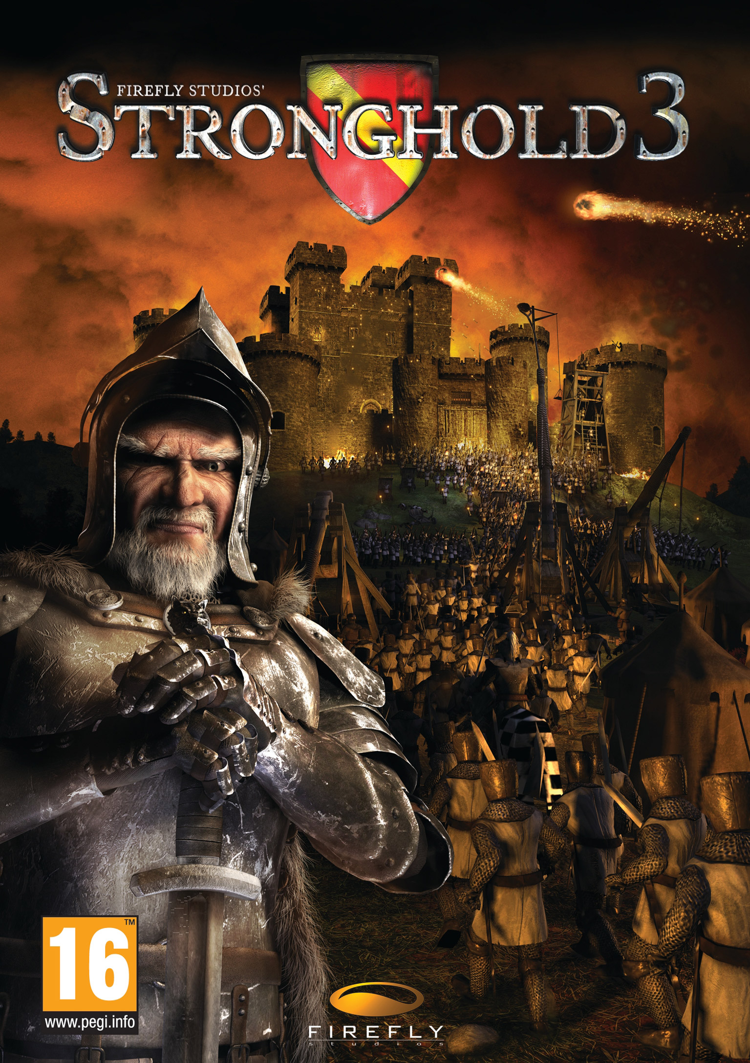 Stronghold 3 - pedn DVD obal