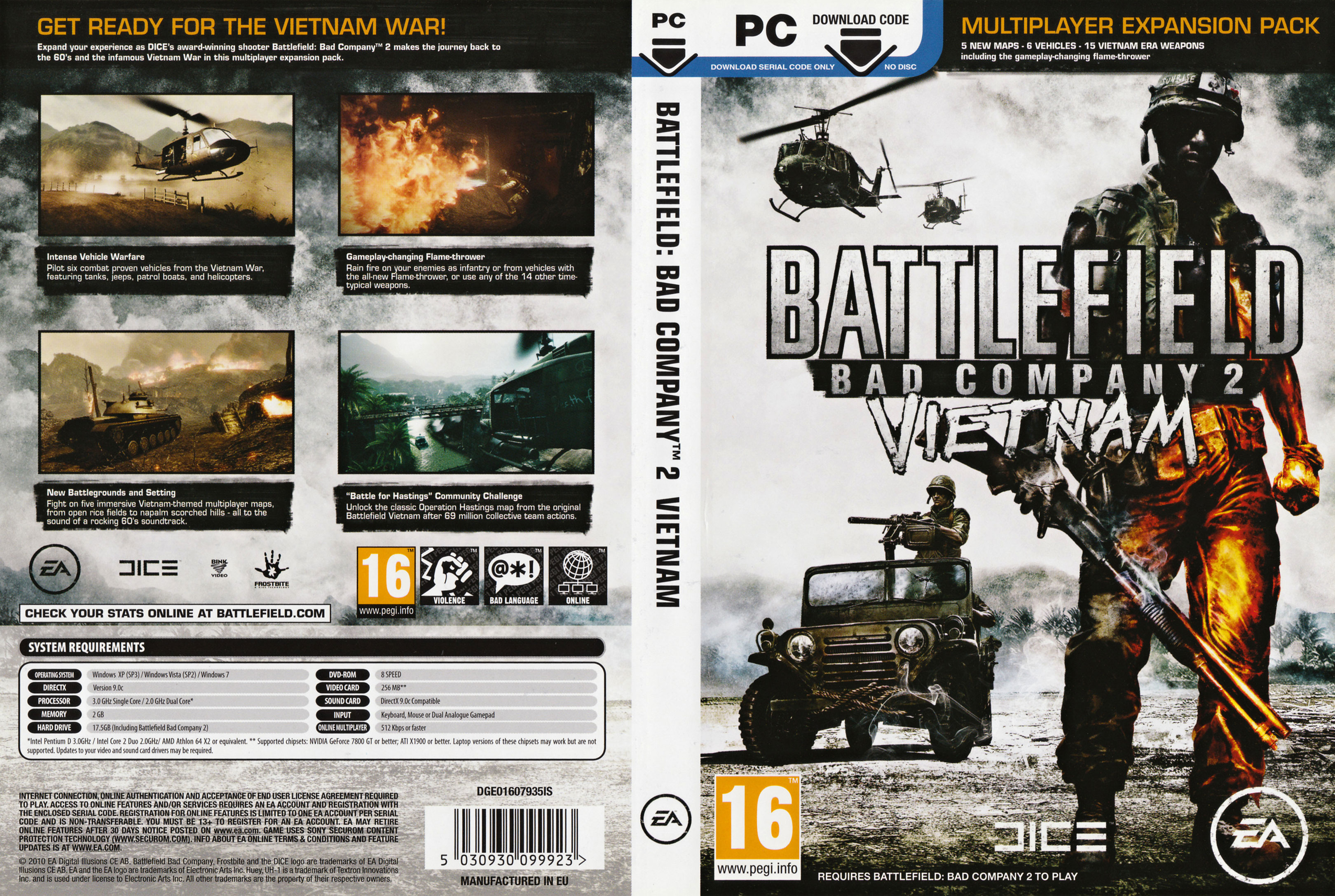 Battlefield: Bad Company 2 Vietnam - DVD obal 2