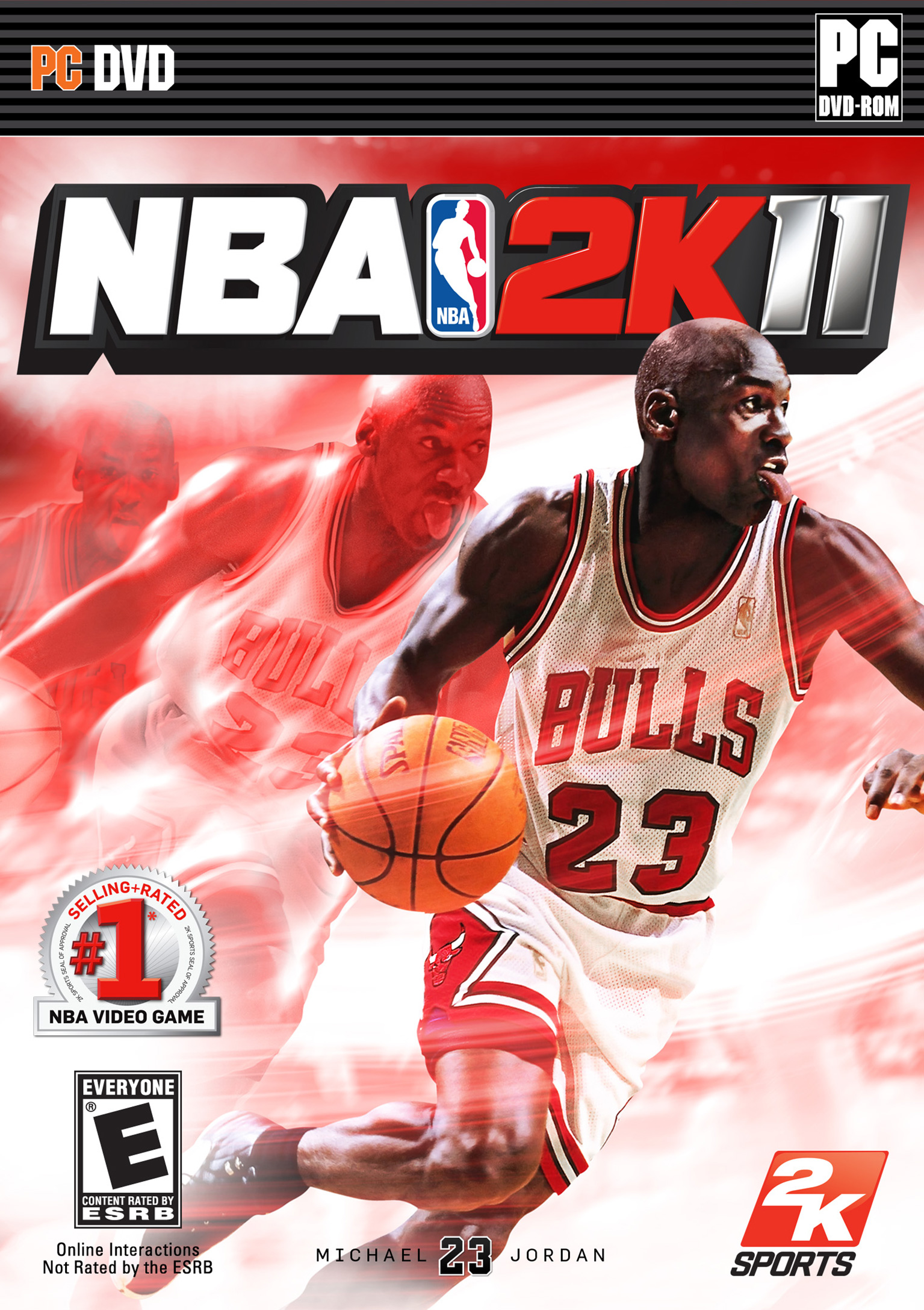 NBA 2K11 - pedn DVD obal