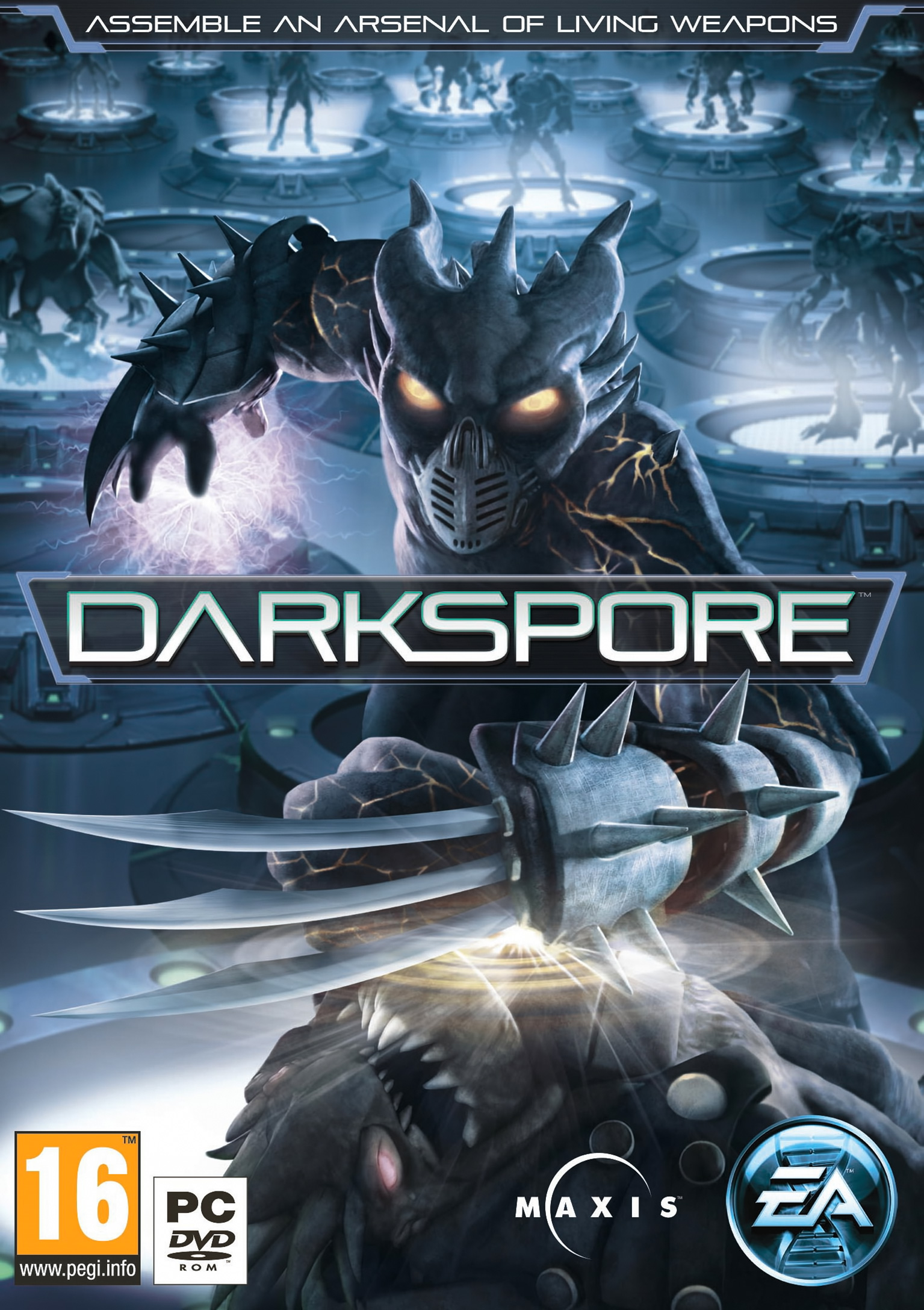 Darkspore - pedn DVD obal