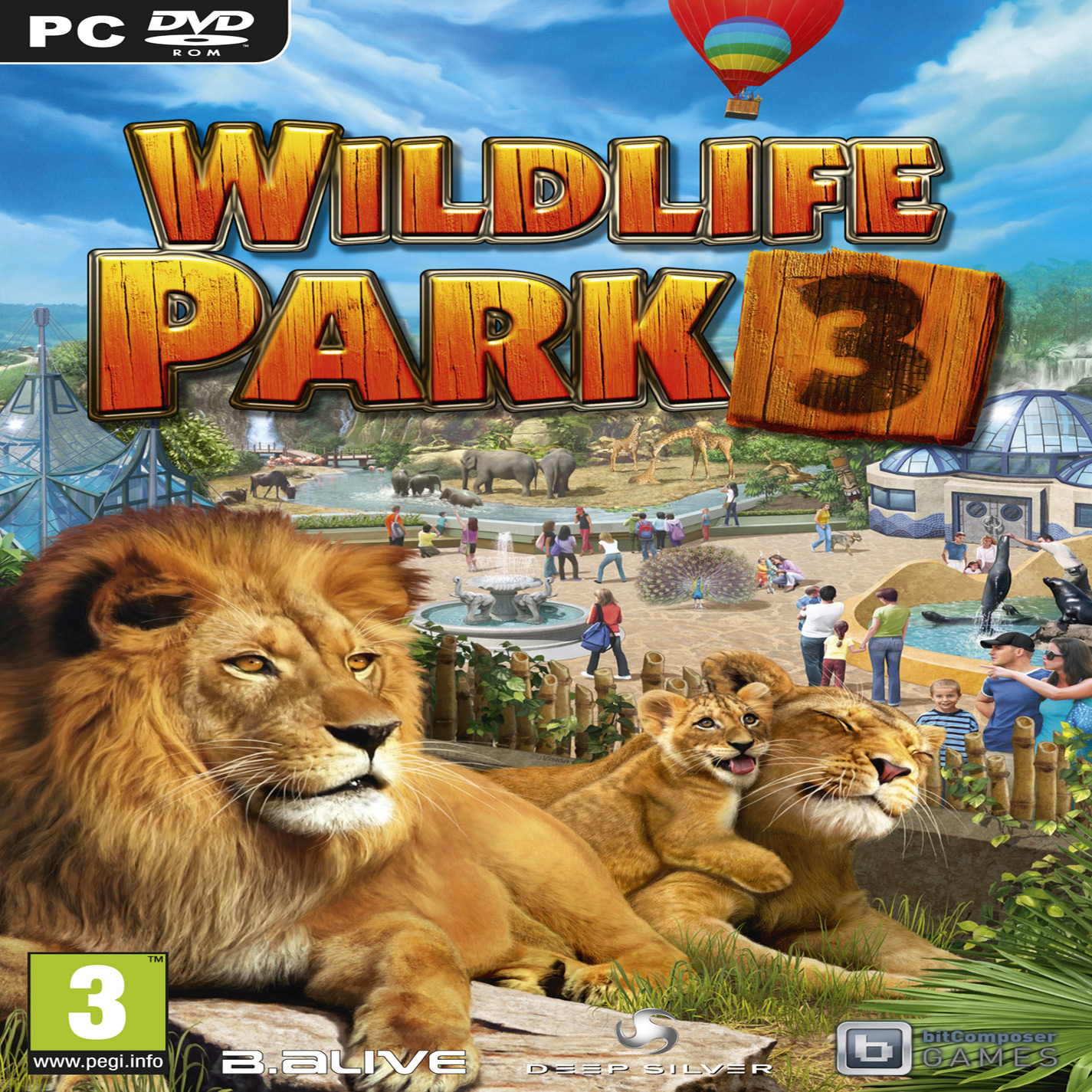 Wildlife Park 3 - pedn CD obal