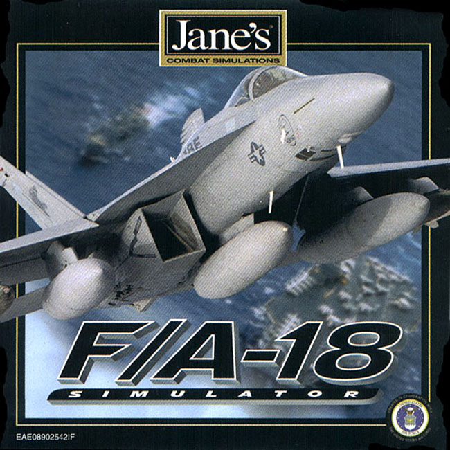 F/A-18 Simulator - pedn CD obal