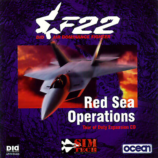 F-22 Air Dominance Fighter: Red Sea Operations - pedn CD obal