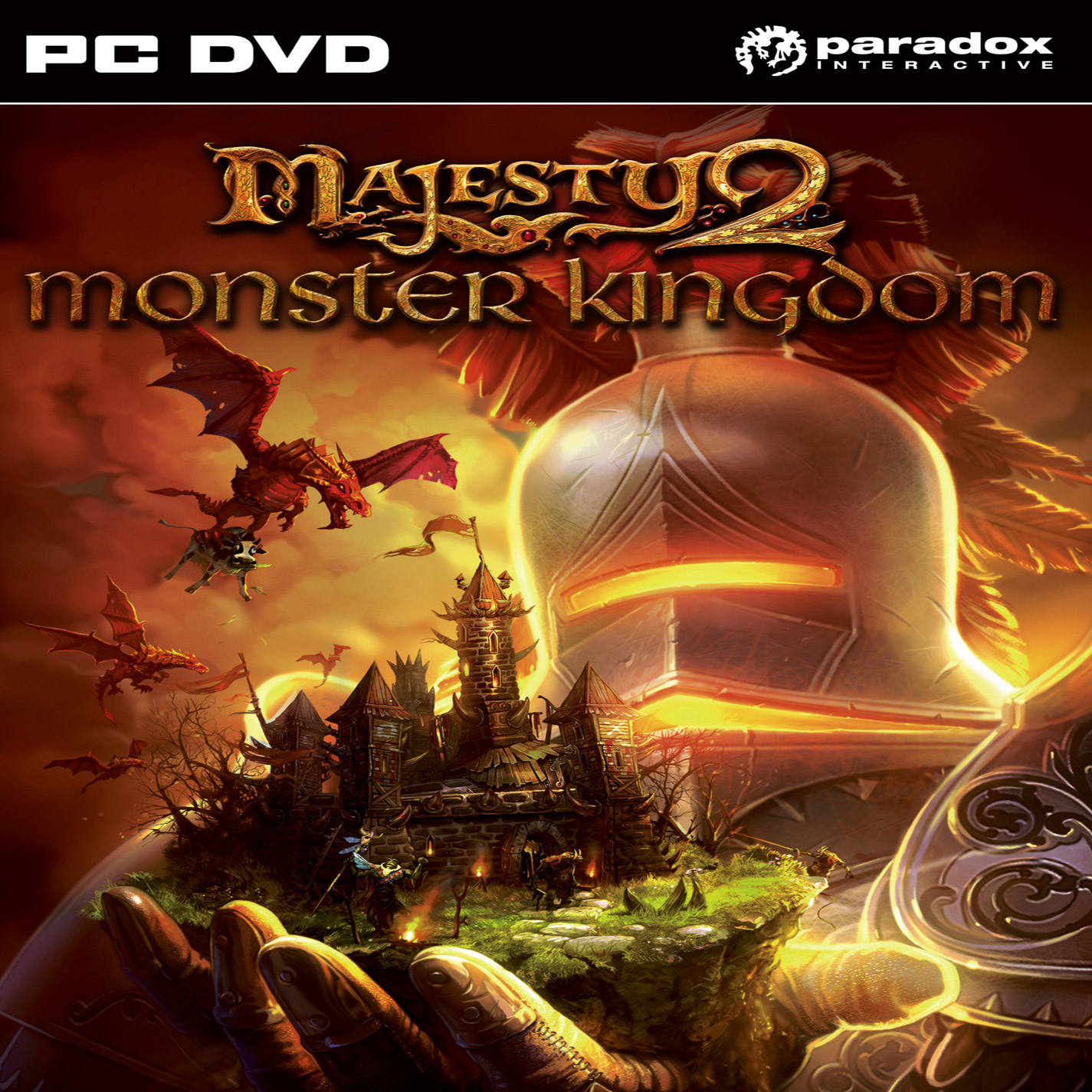 Majesty 2: Monster Kingdom - pedn CD obal