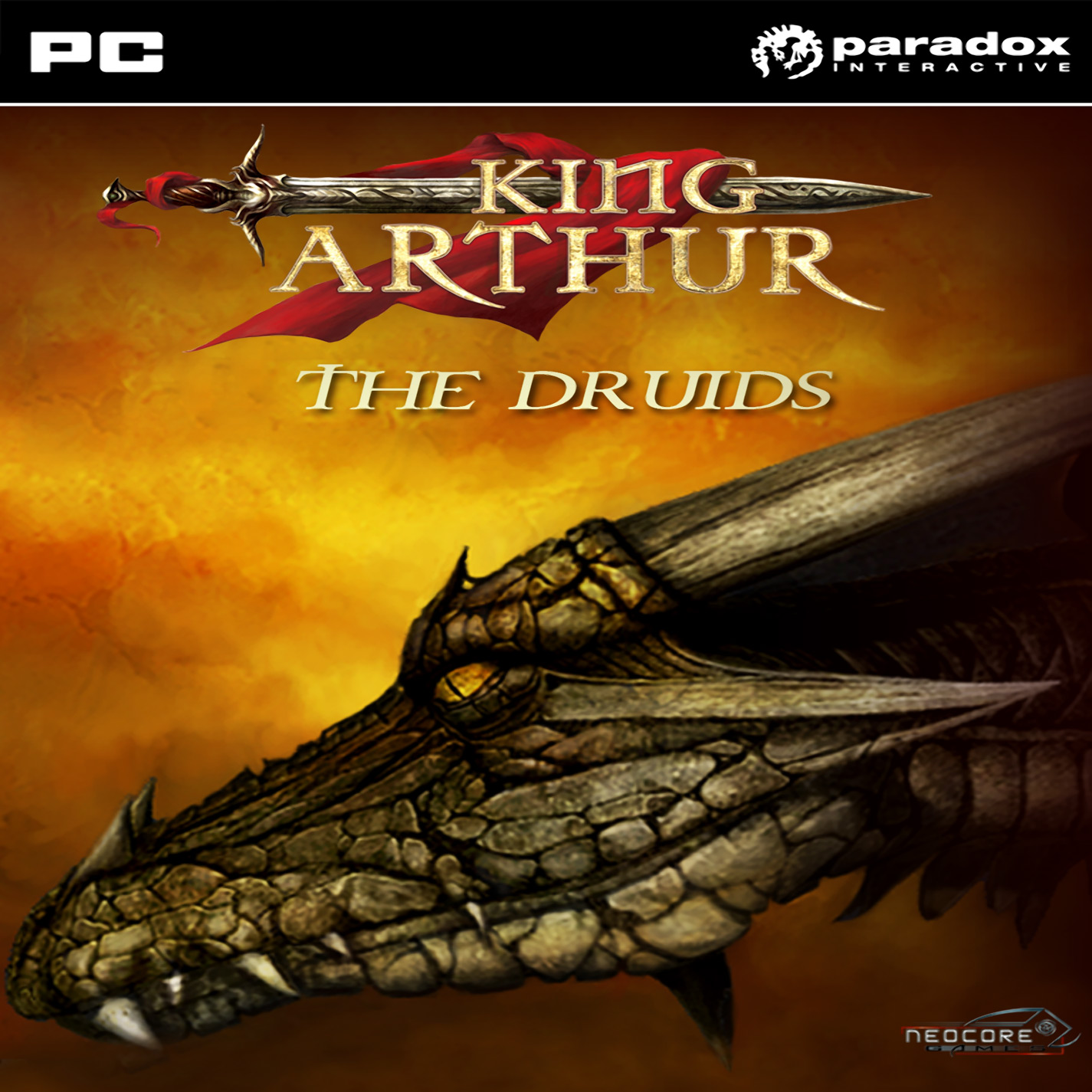 King Arthur: The Druids - pedn CD obal