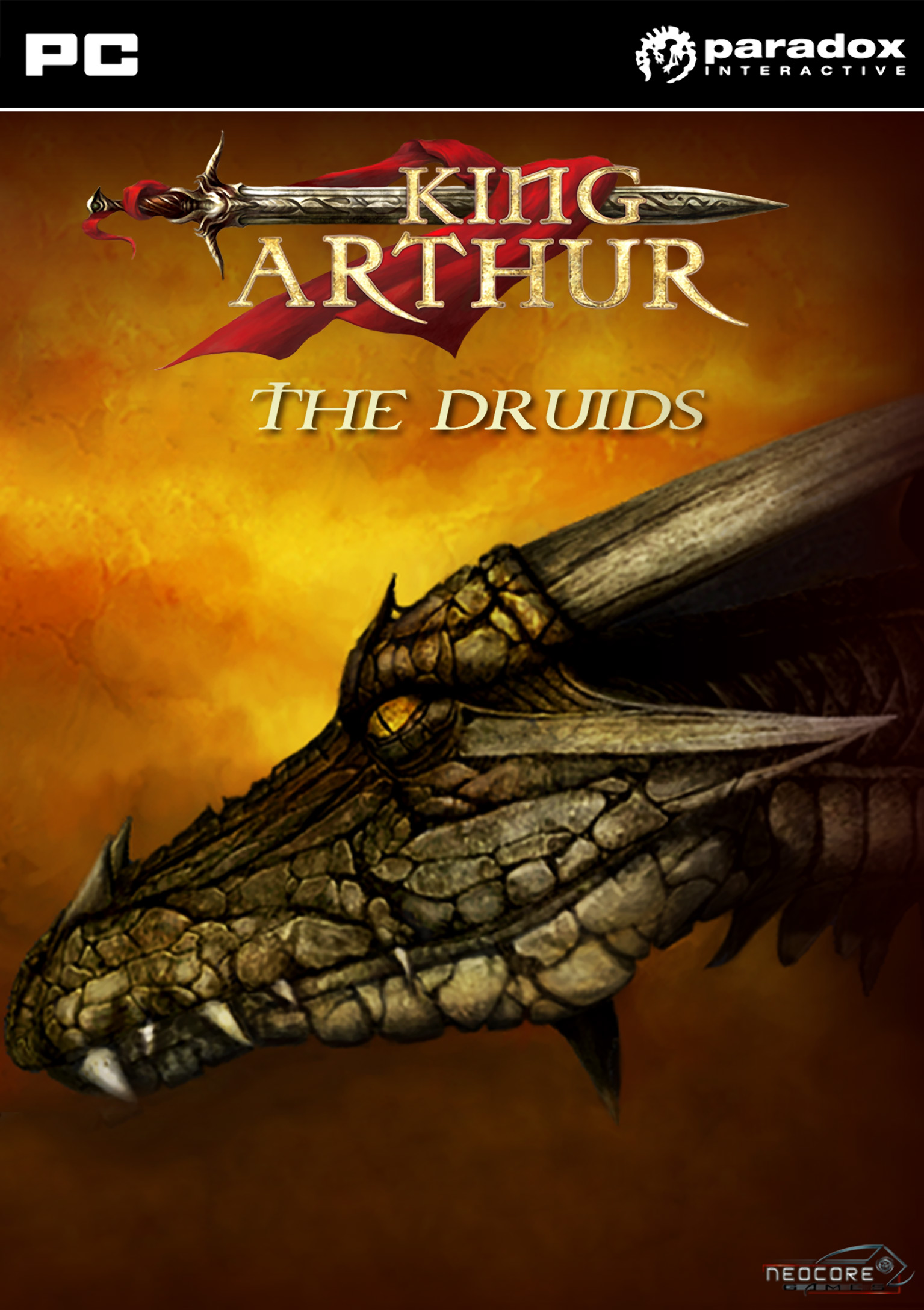 King Arthur: The Druids - pedn DVD obal