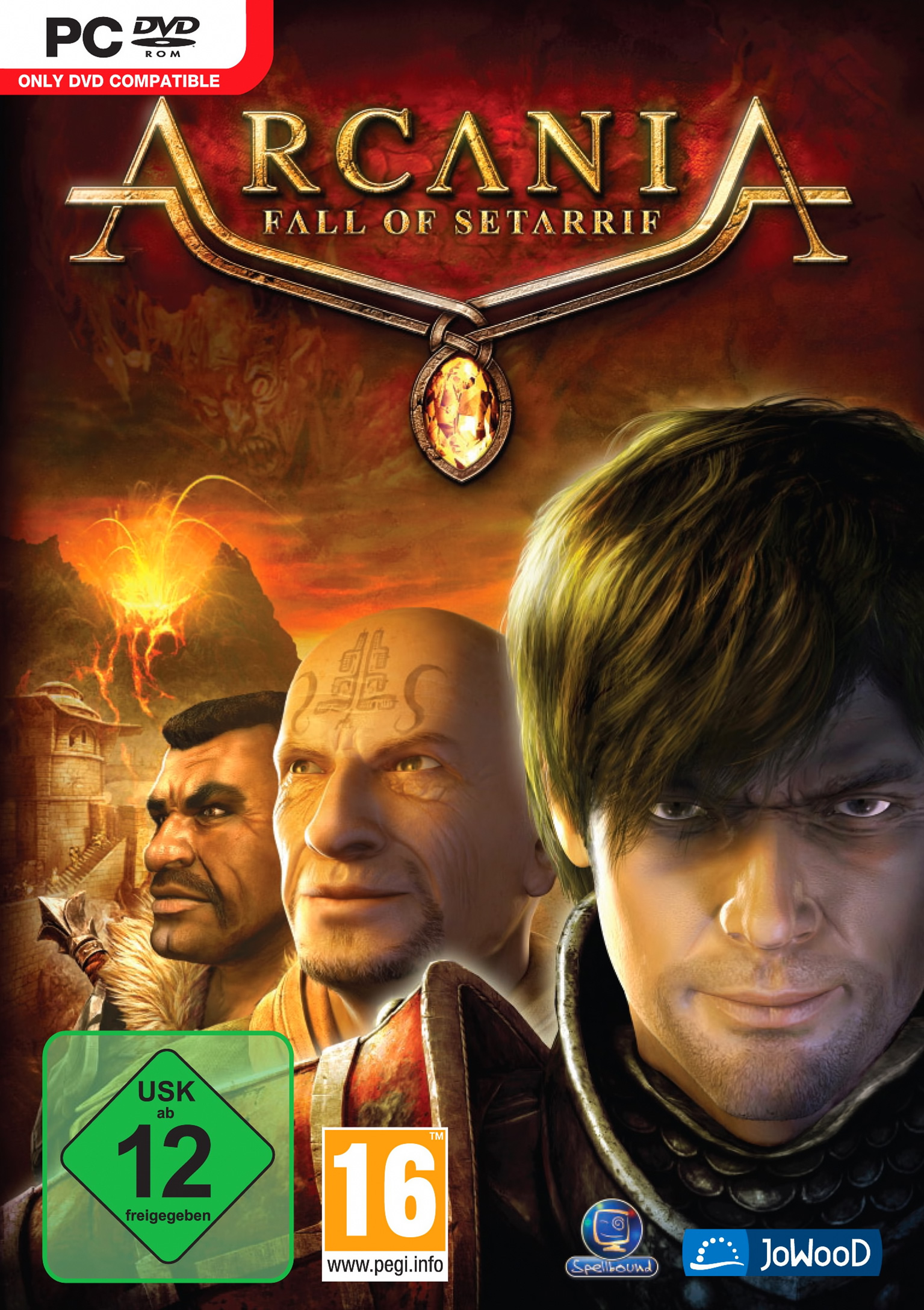 Arcania: Gothic 4 - Fall of Setarrif - pedn DVD obal