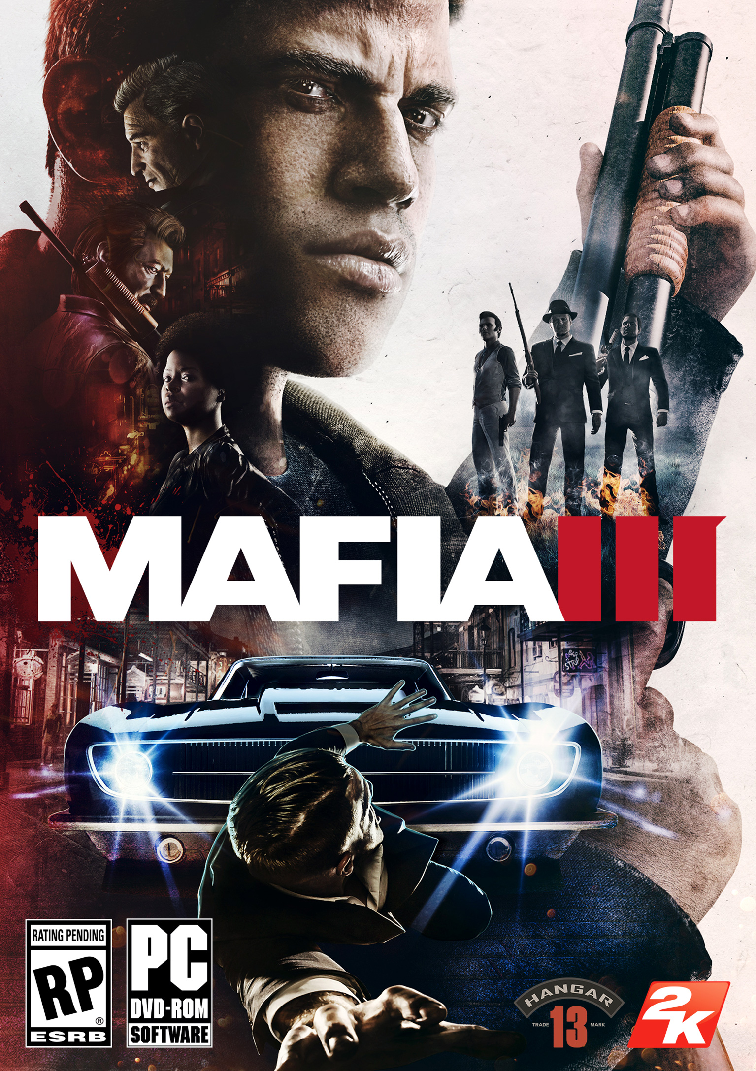 Mafia 3 - pedn DVD obal