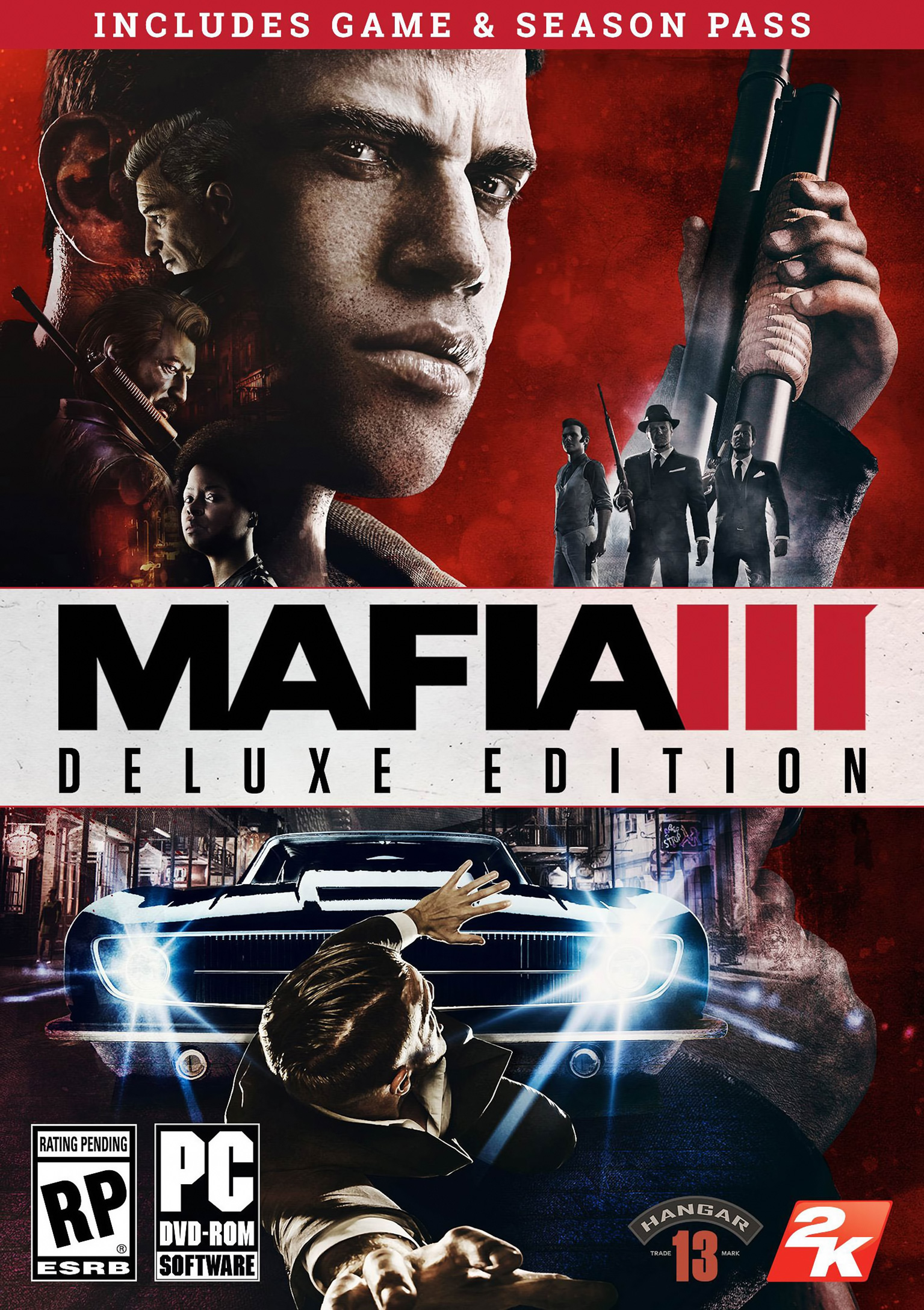 Mafia 3 - pedn DVD obal 2