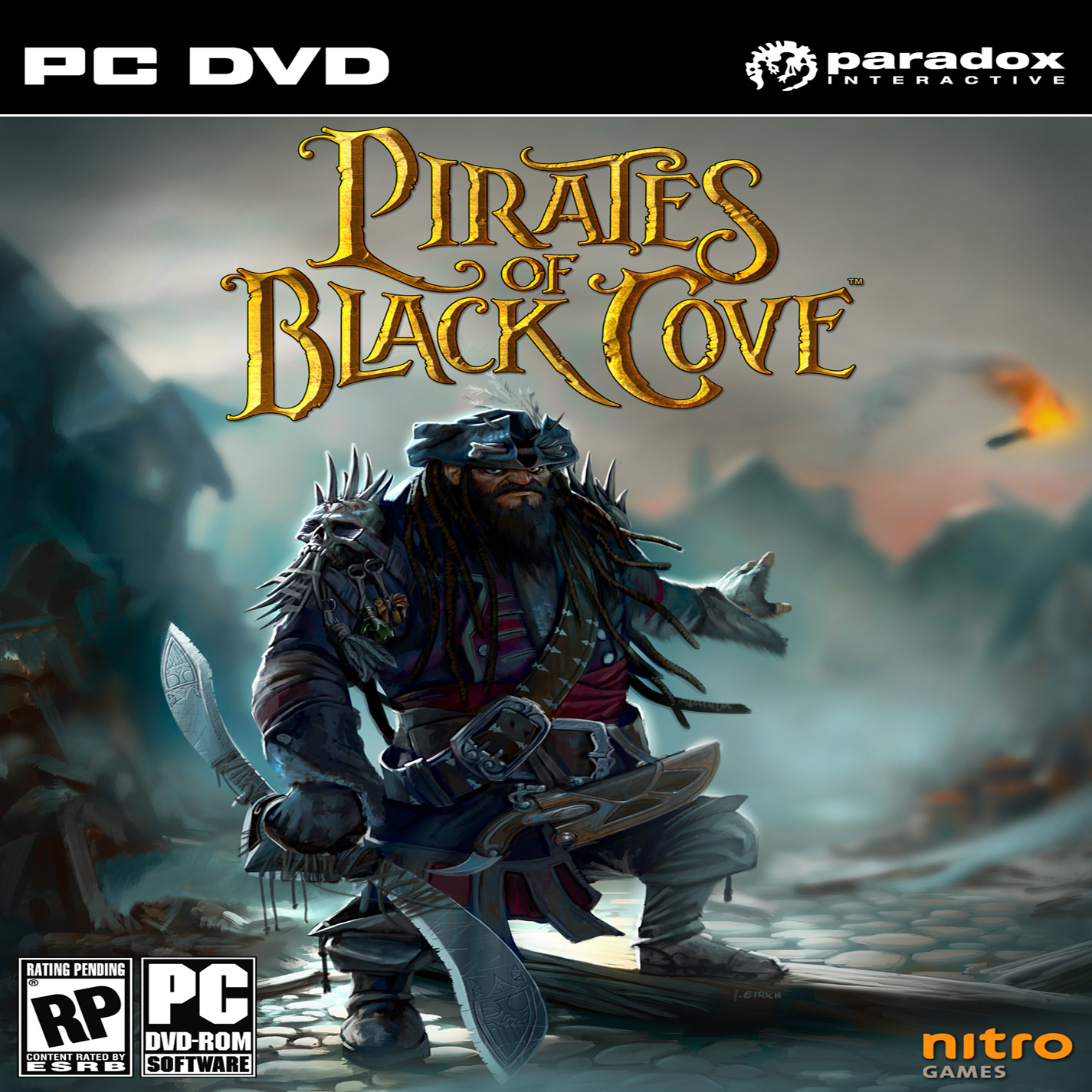 Pirates of Black Cove - pedn CD obal
