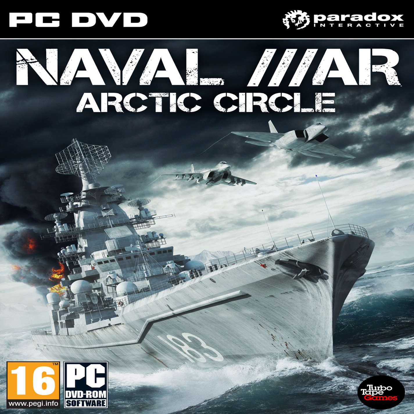 Naval War: Arctic Circle - pedn CD obal