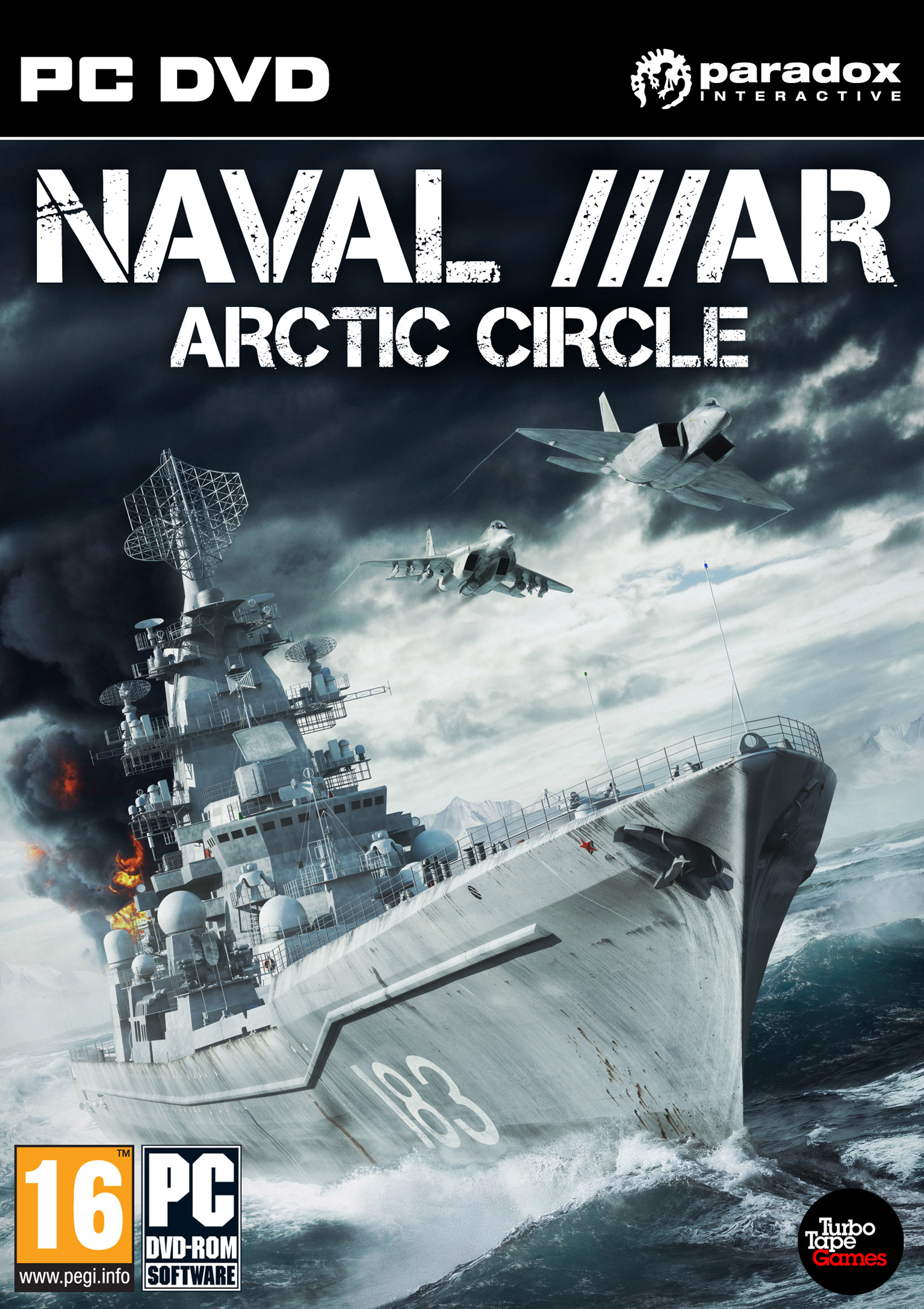 Naval War: Arctic Circle - pedn DVD obal