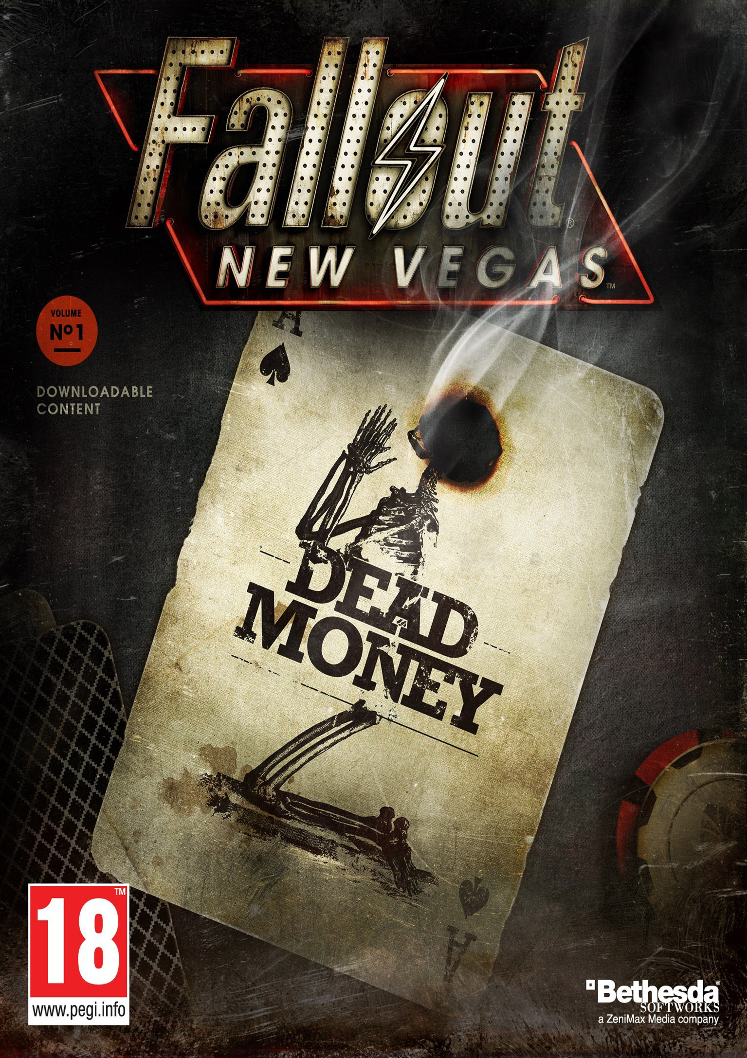 Fallout: New Vegas - Dead Money - pedn DVD obal