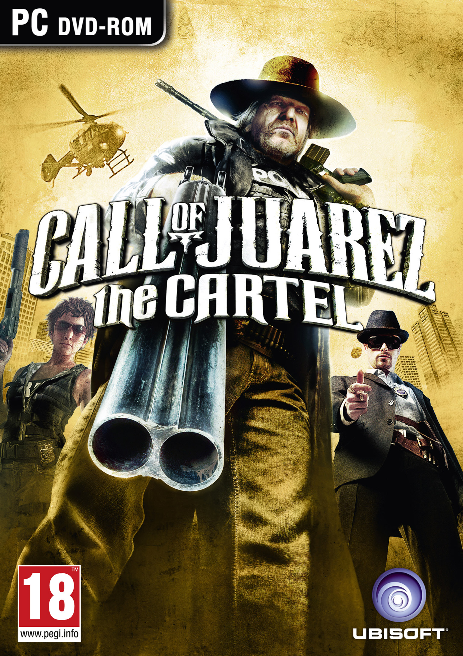 Call of Juarez: The Cartel - pedn DVD obal