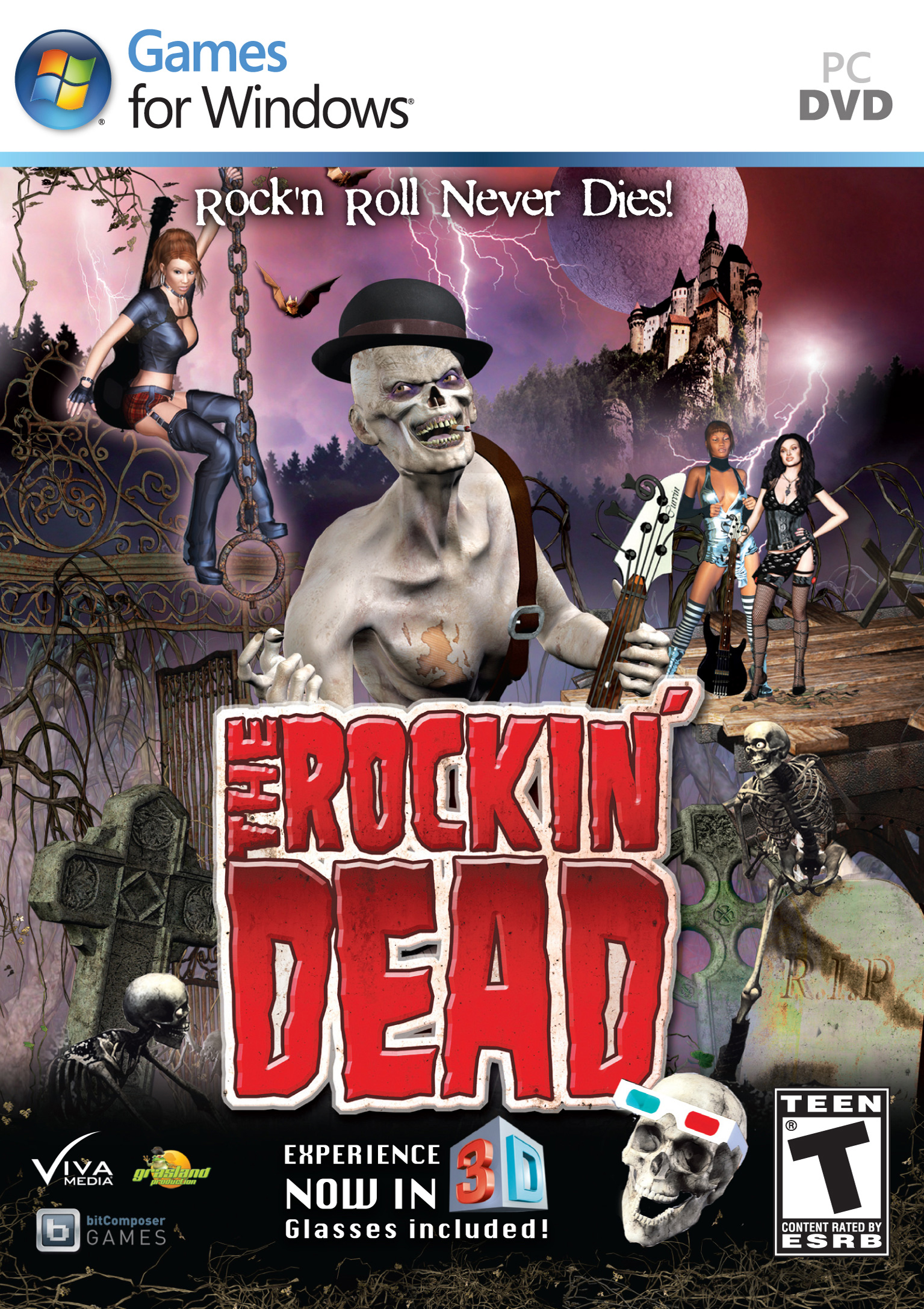 The Rockin' Dead - pedn DVD obal