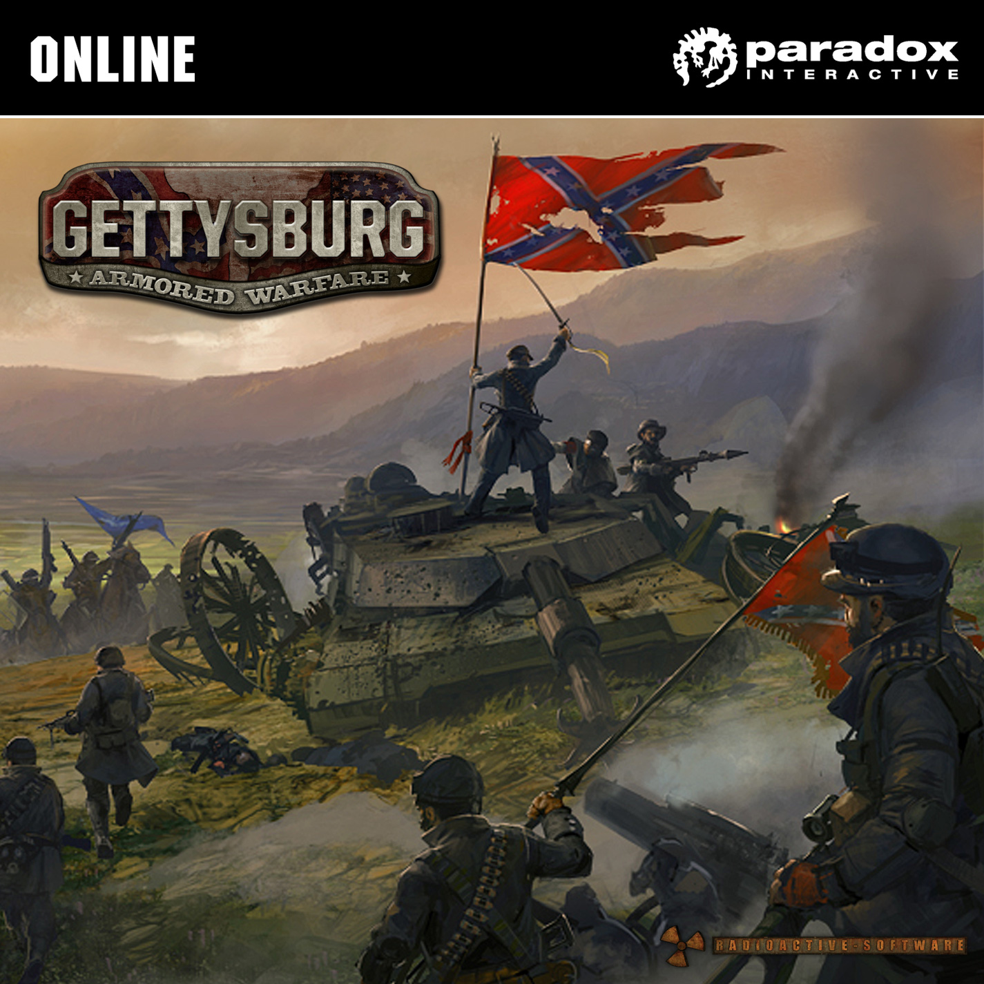 Gettysburg: Armored Warfare - pedn CD obal