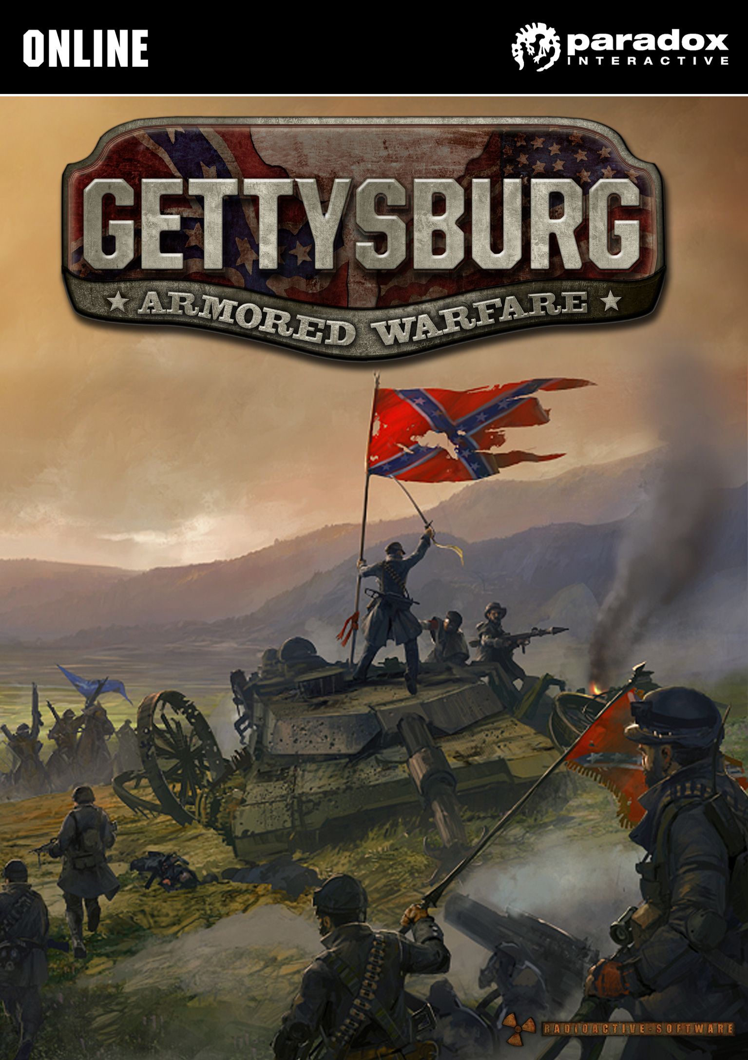 Gettysburg: Armored Warfare - pedn DVD obal