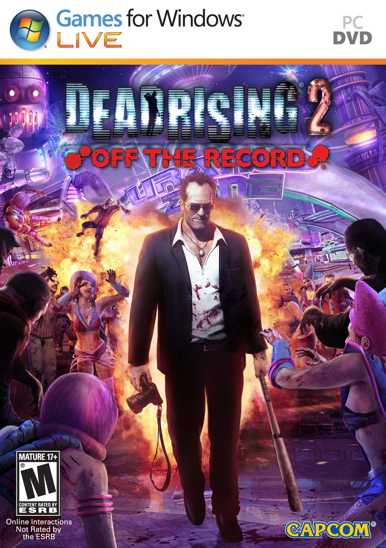 Dead Rising 2: Off the Record - pedn DVD obal