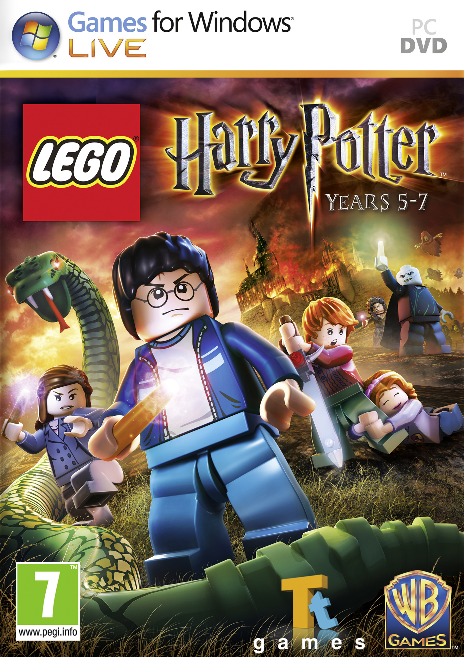 LEGO Harry Potter: Years 5-7 - pedn DVD obal