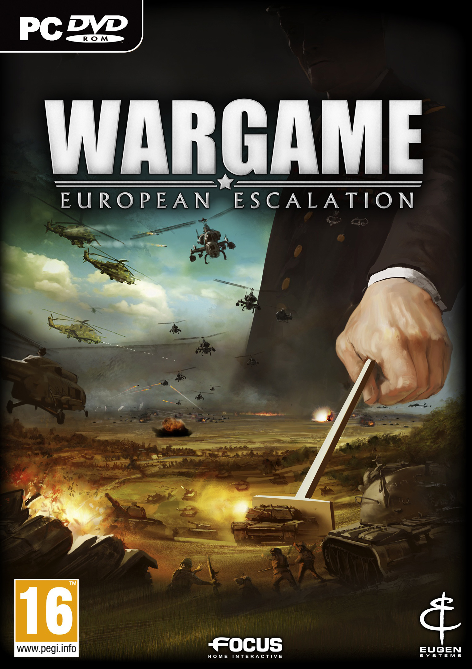 Wargame: European Escalation - pedn DVD obal