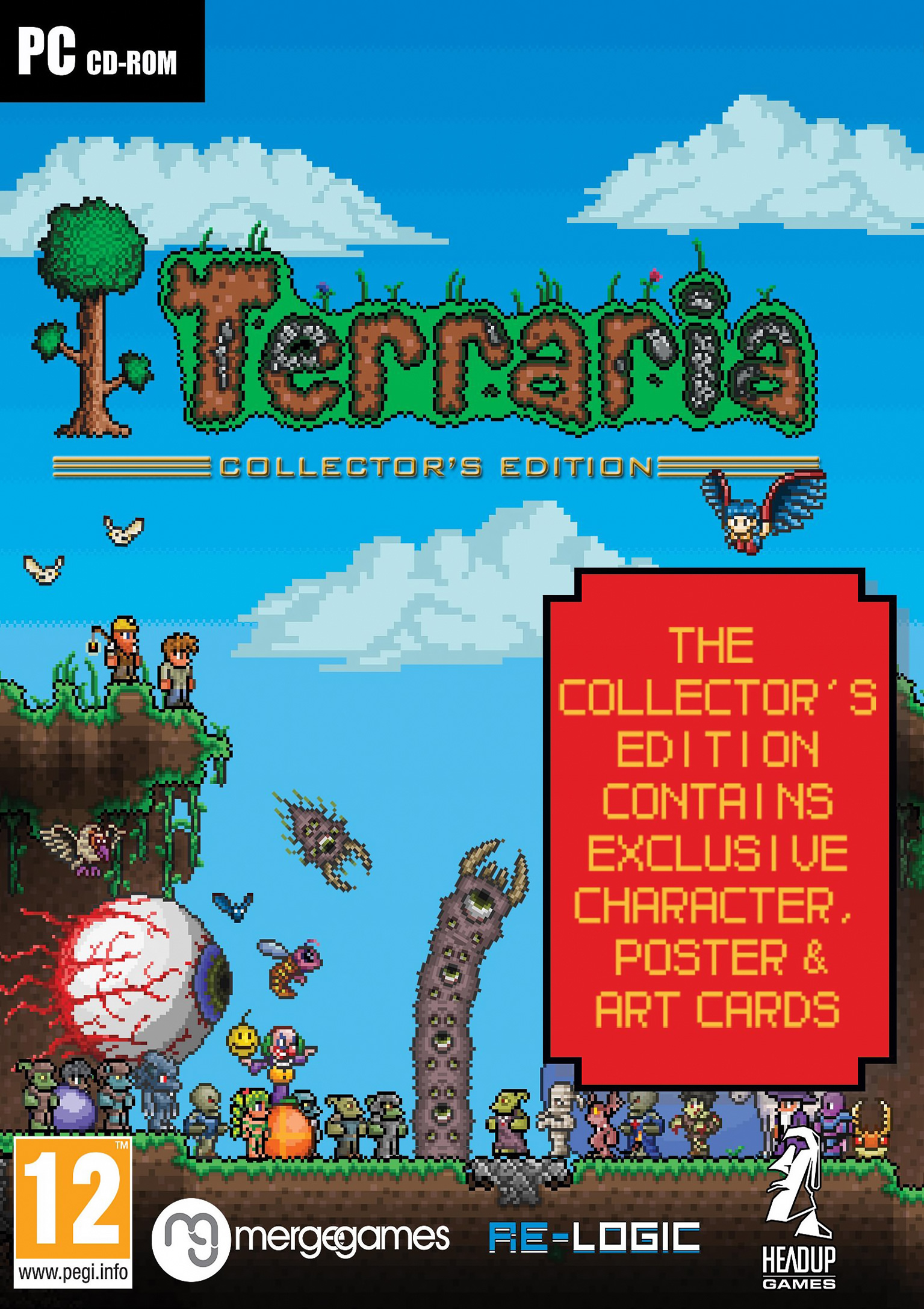 Terraria - pedn DVD obal