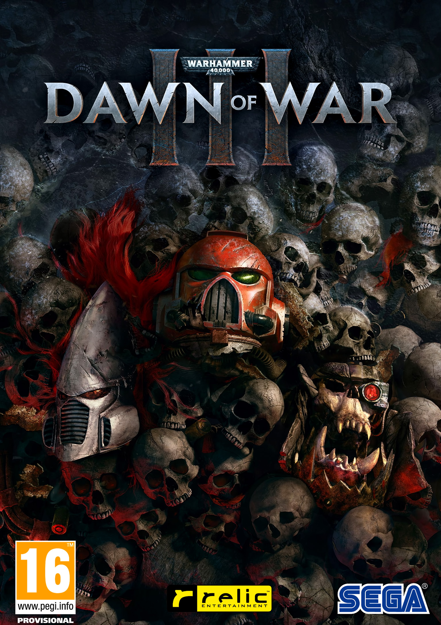 Warhammer 40000: Dawn of War III - pedn DVD obal