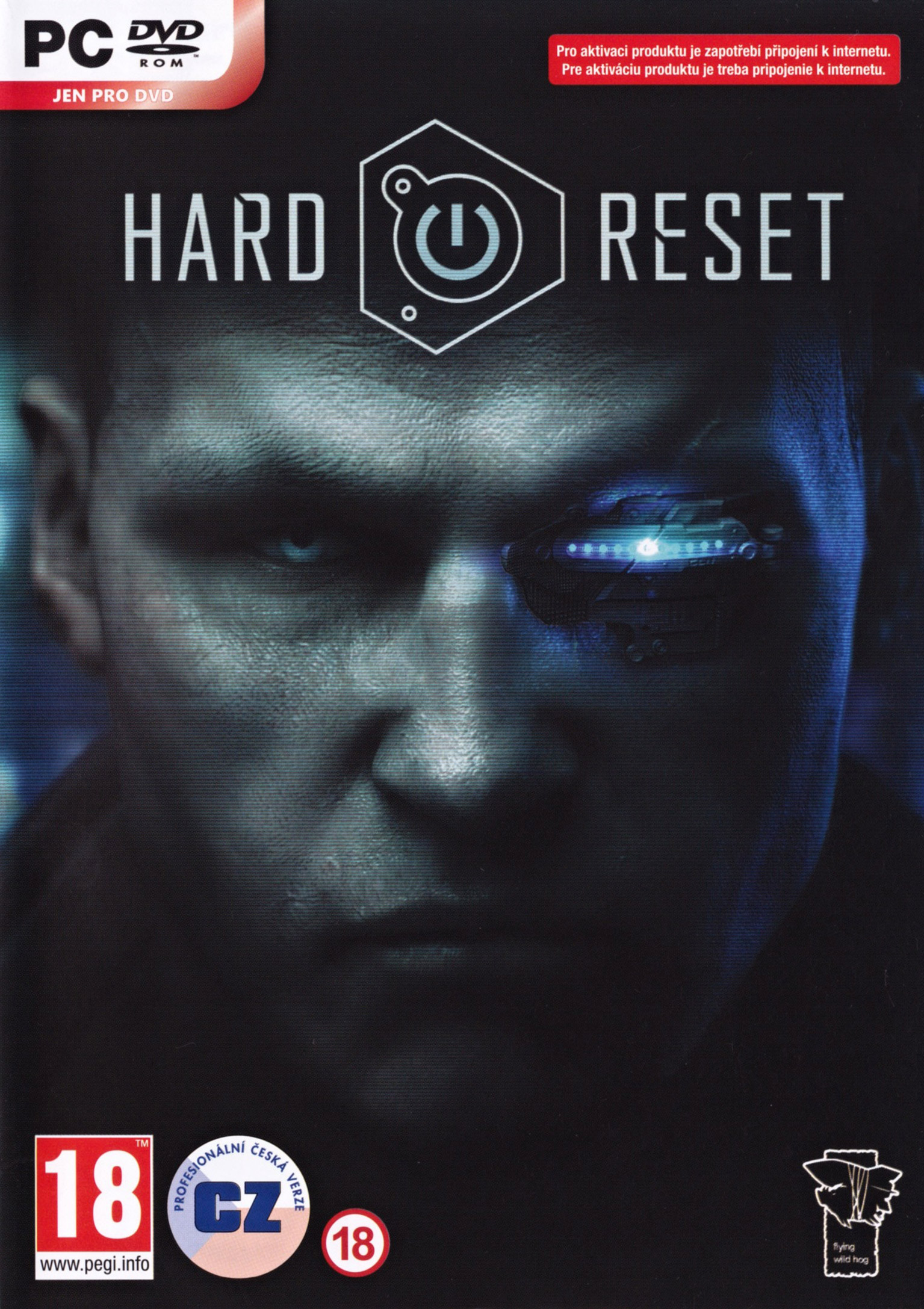 Hard Reset - pedn DVD obal