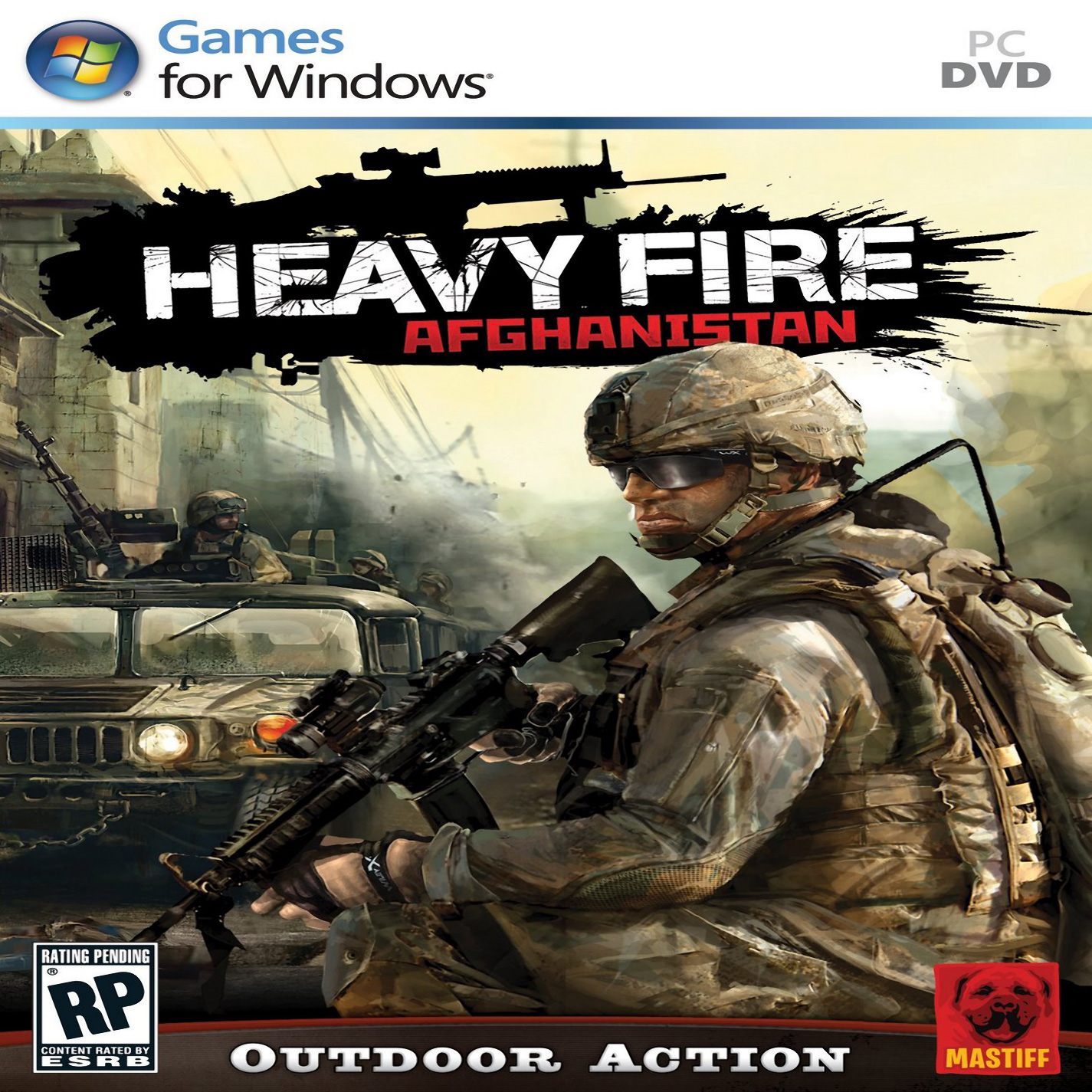 Heavy Fire: Afghanistan - pedn CD obal