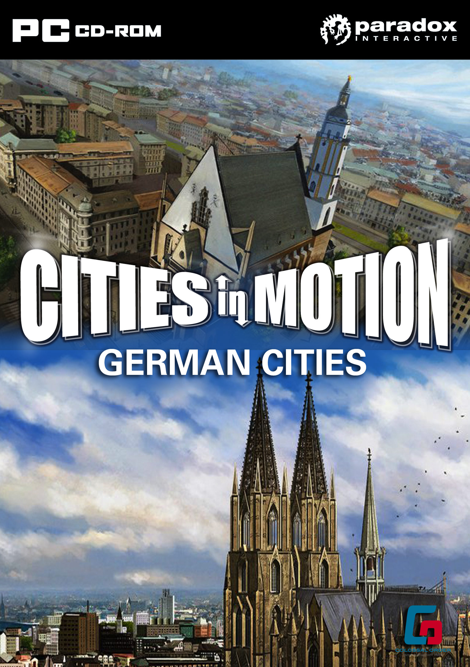 Cities in Motion: German Cities - pedn DVD obal