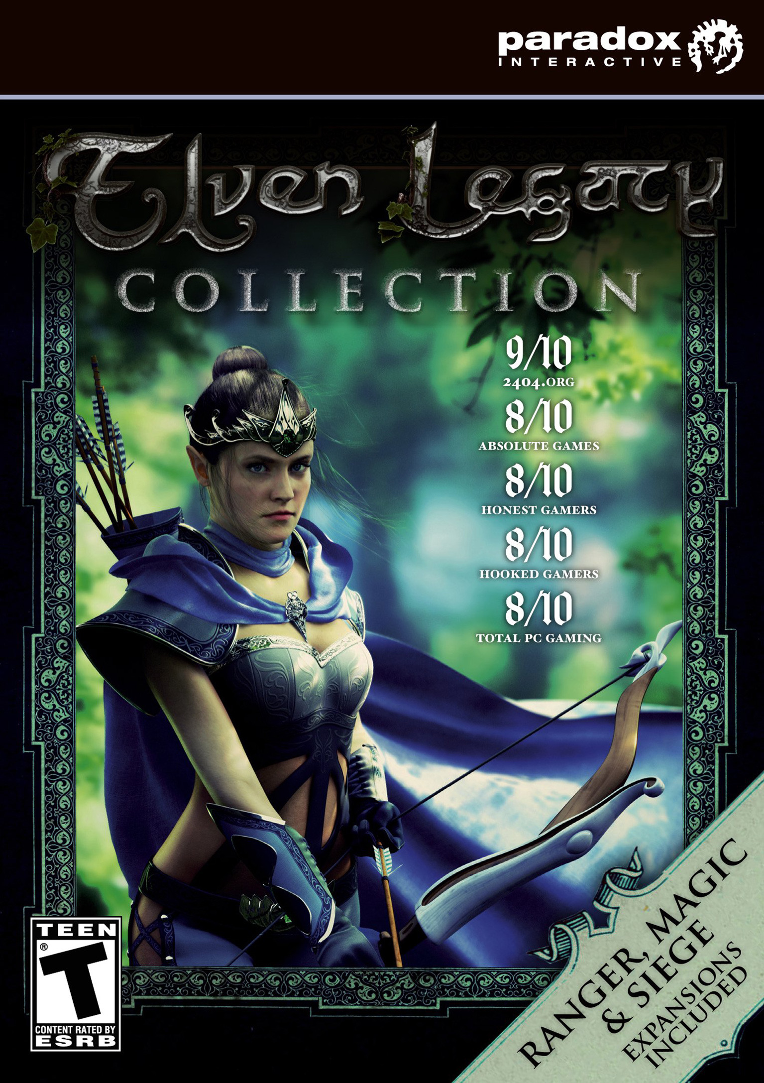 Elven Legacy Collection - pedn DVD obal