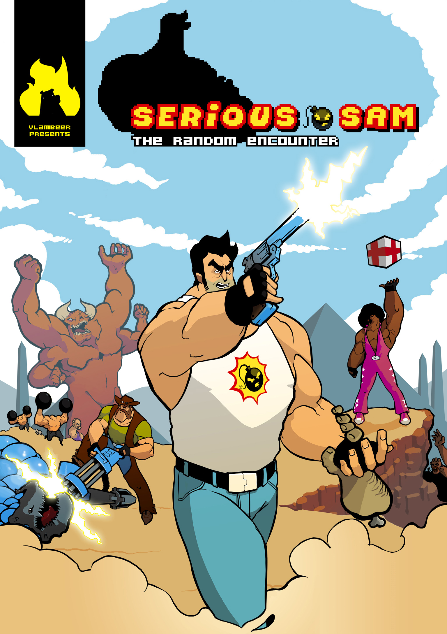Serious Sam: The Random Encounter - pedn DVD obal