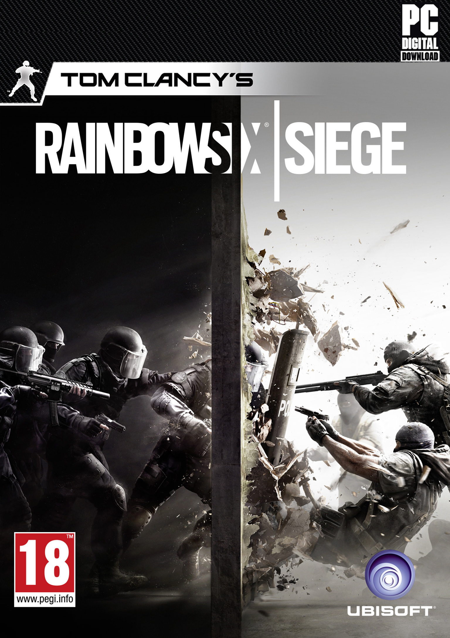 Rainbow Six: Siege - pedn DVD obal