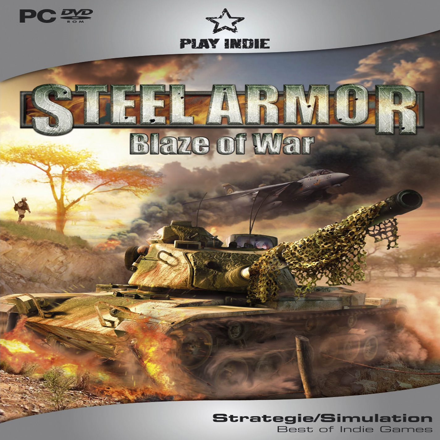 Steel Armor: Blaze of War - pedn CD obal