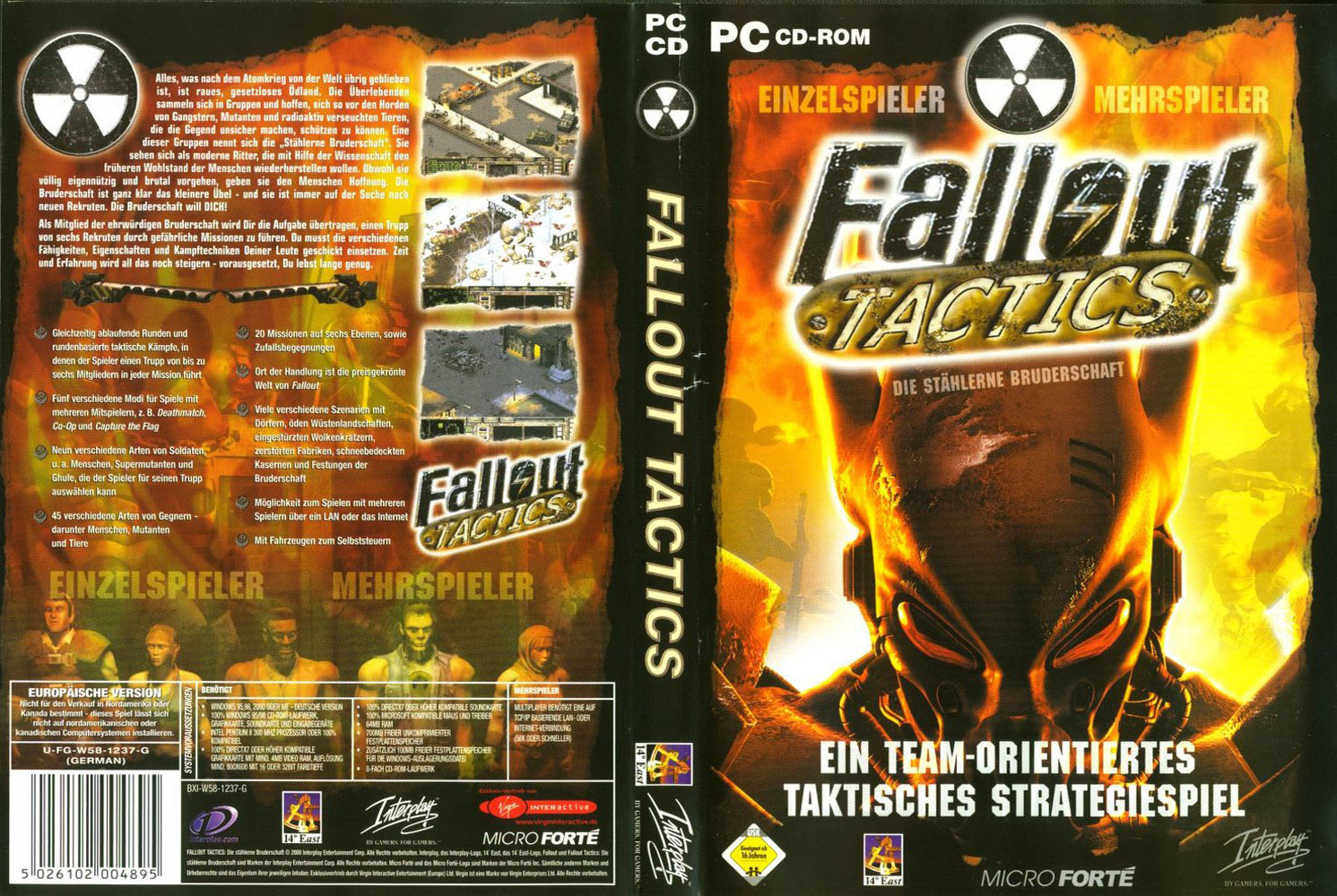 Fallout Tactics: Brotherhood of Steel - DVD obal