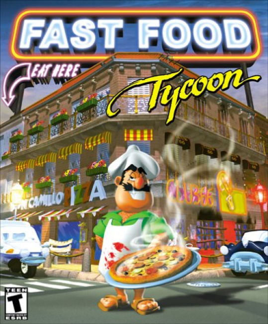 Fast Food Tycoon - pedn CD obal