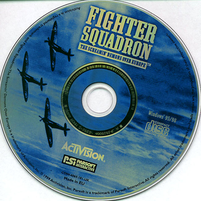 Fighter Squadron: The Screamin Demons Over Europe - CD obal