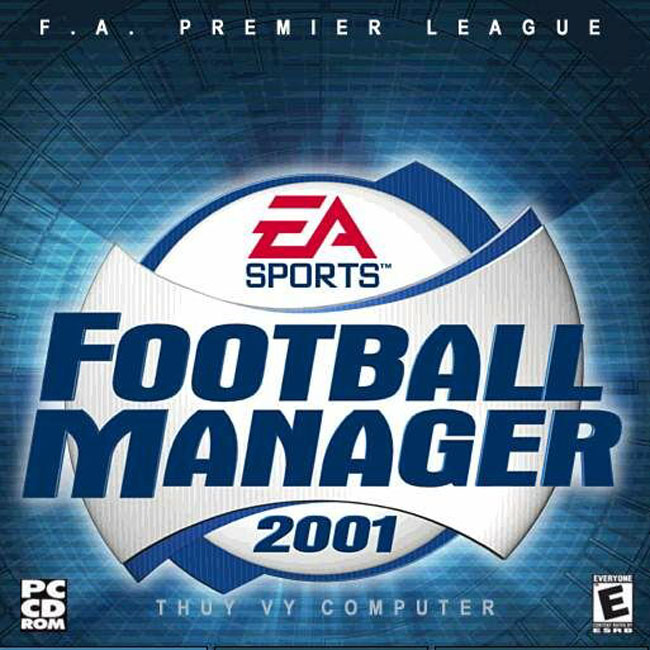 Football Manager 2001 - pedn CD obal