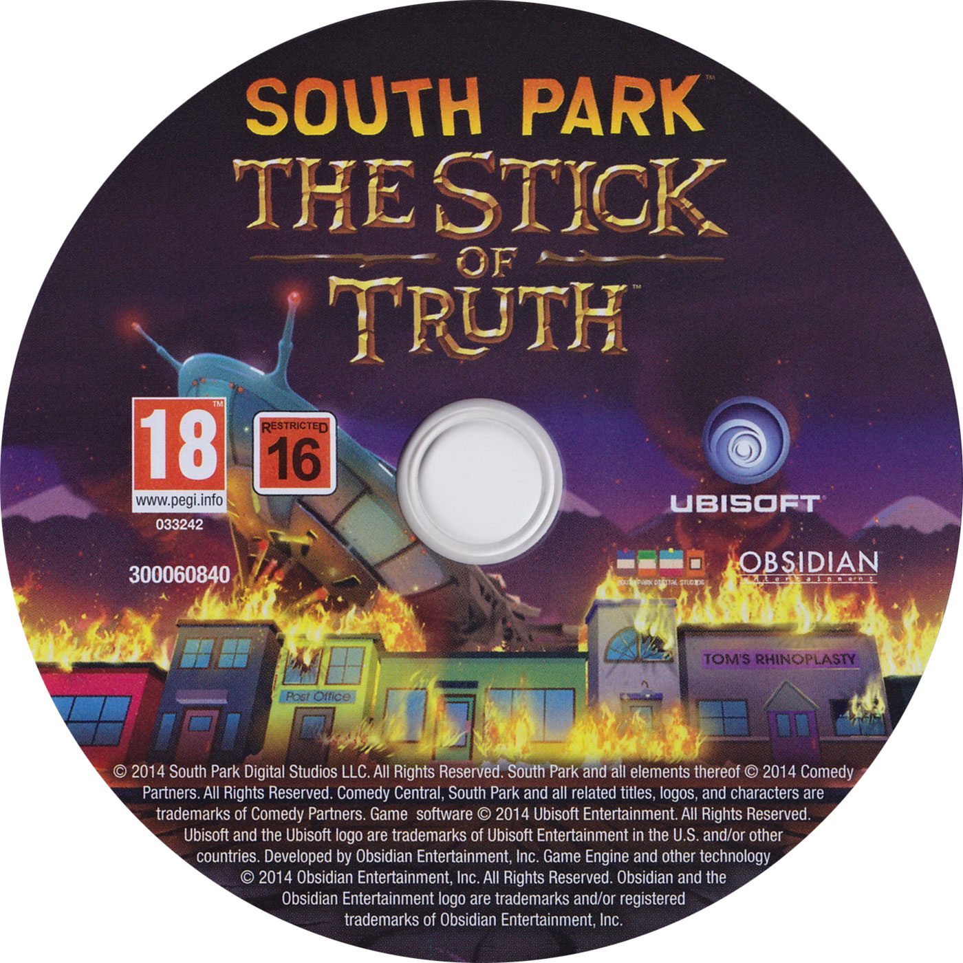 South Park: The Stick of Truth - CD obal