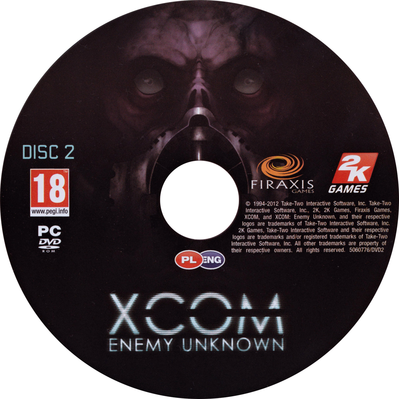 XCOM: Enemy Unknown - CD obal 2